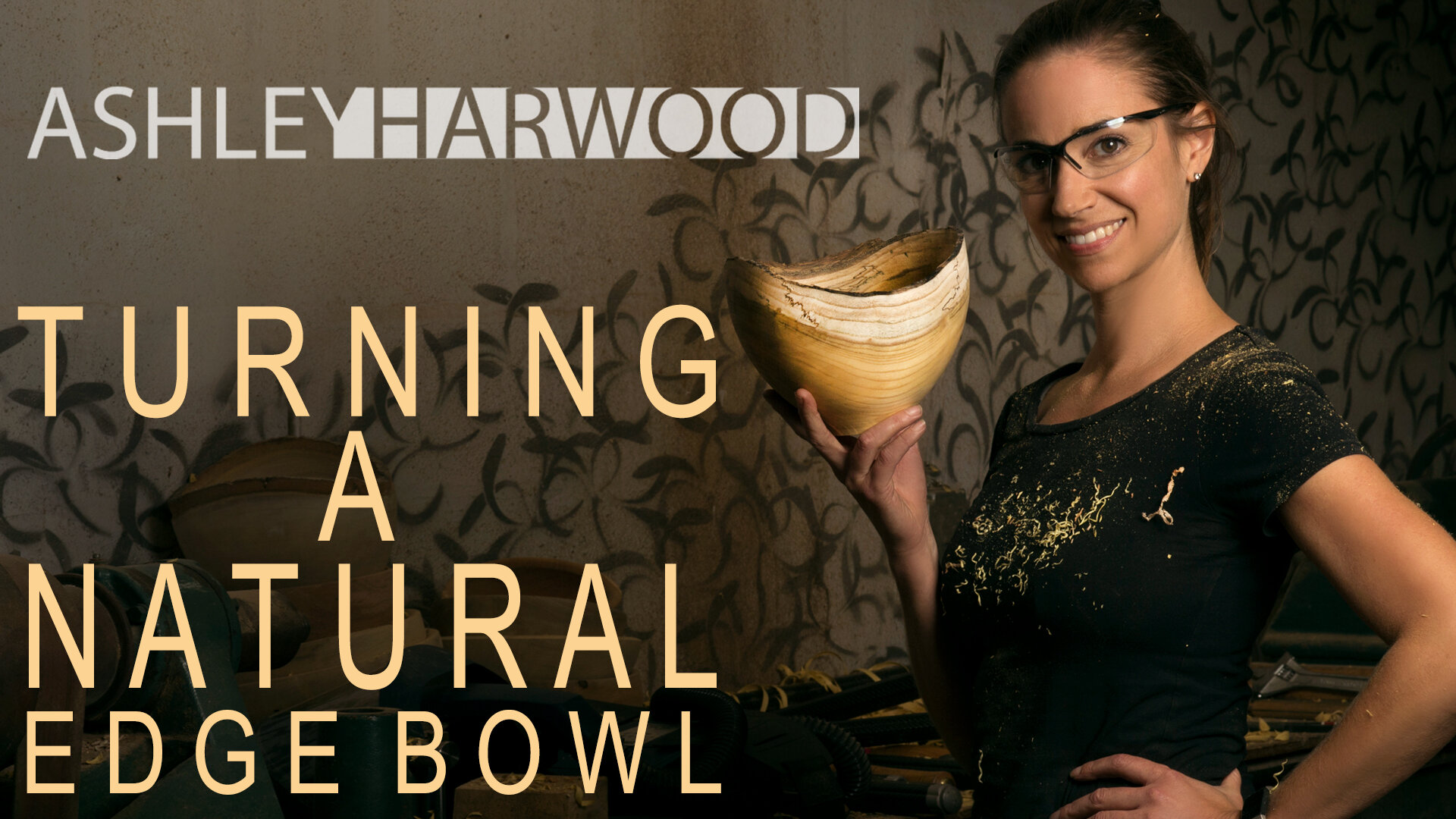 Ashley Harwood 1/2 Push Cut Bowl Gouge w/ Bolster — Ashley Harwood  Woodturning - Turning Native LLC