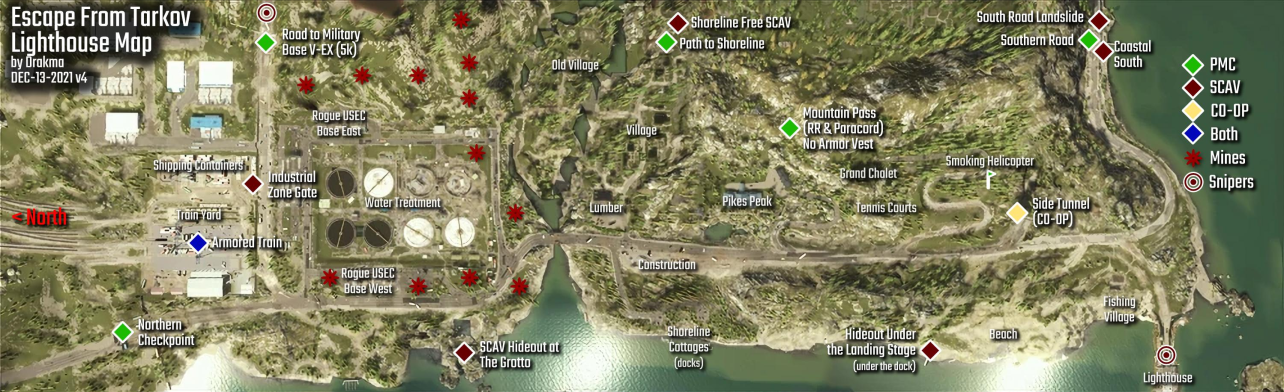 Eft Lighthouse Map : Lighthouse is a terrible map : r/EscapefromTarkov ...