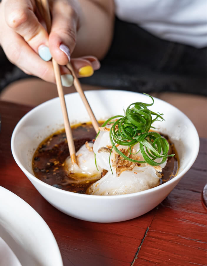 Dumplings at Bad Mama Surry Hills