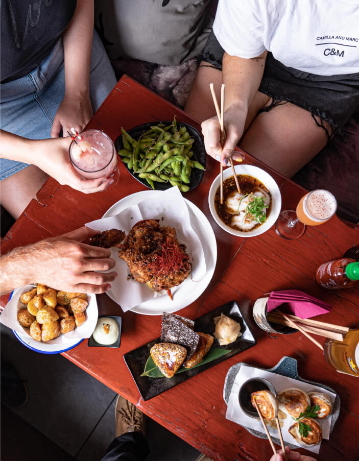 Shared plates at Bad Mama, Surry Hills