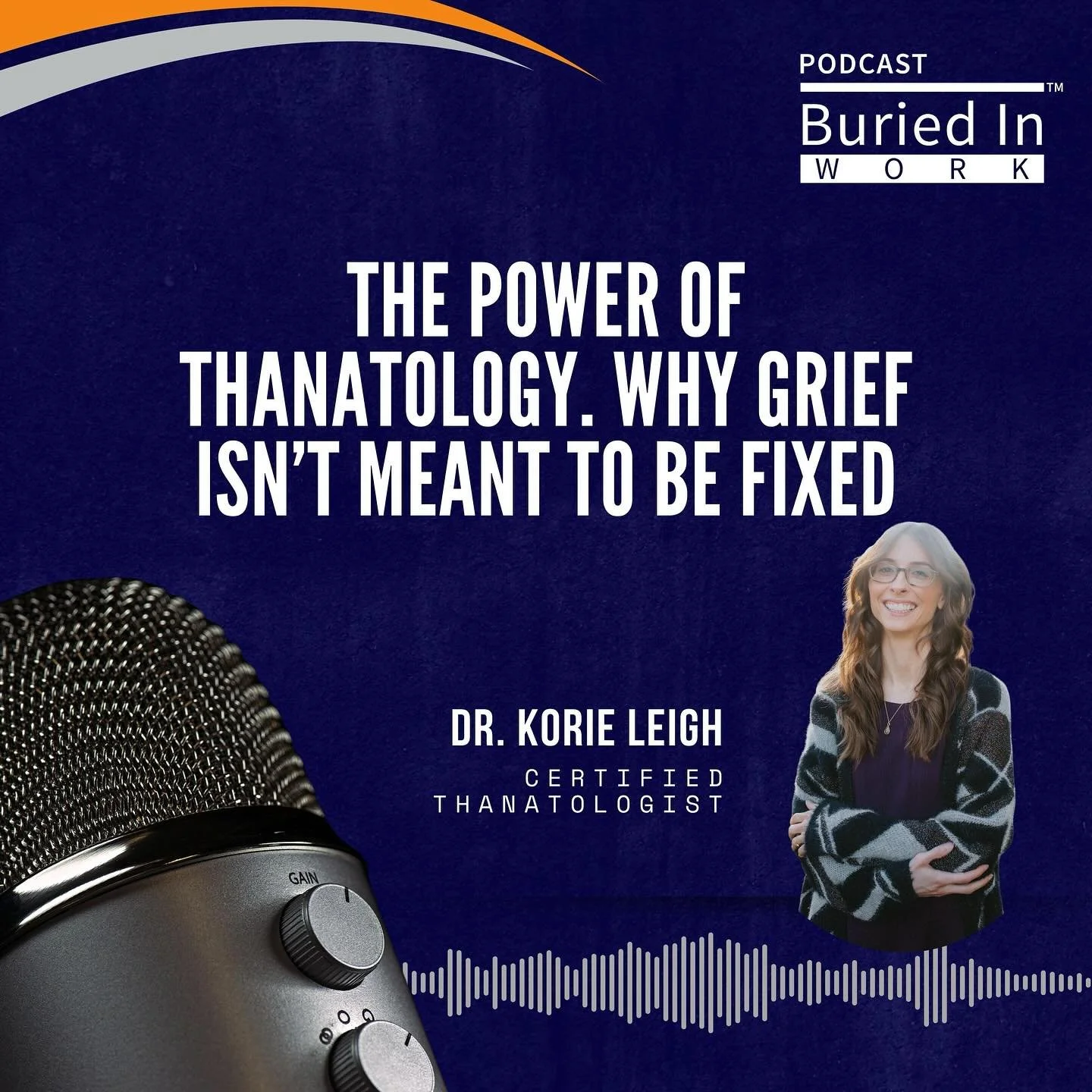 I&rsquo;m honored to have been a guest on the @buriedinwork  podcast. We talked about Thanatology, grief work, what you can do with a degree in Thanatology, and so much more! Please check out this short but insightful conversation (link in bio)  #tha