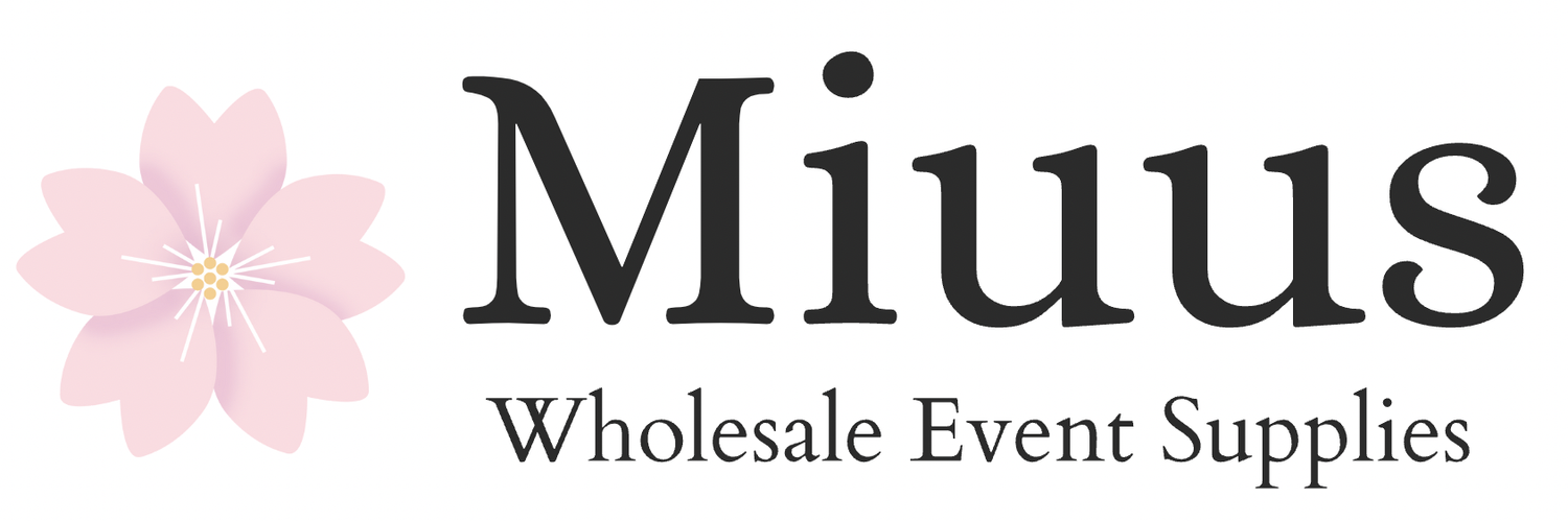 Miuus | Wholesale Event Supplies