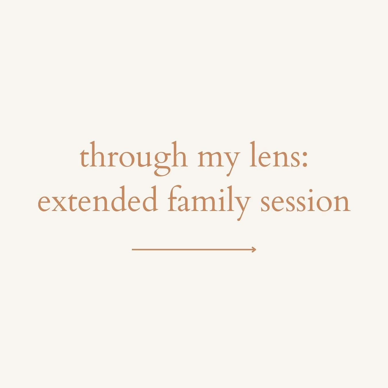 Since fall has officially arrived and my calendar fills up with your lovely families, now seemed like the time to chat about extended family sessions. 
YES I do them and I highly recommend them! Bring your parents, your siblings and their kids, the p