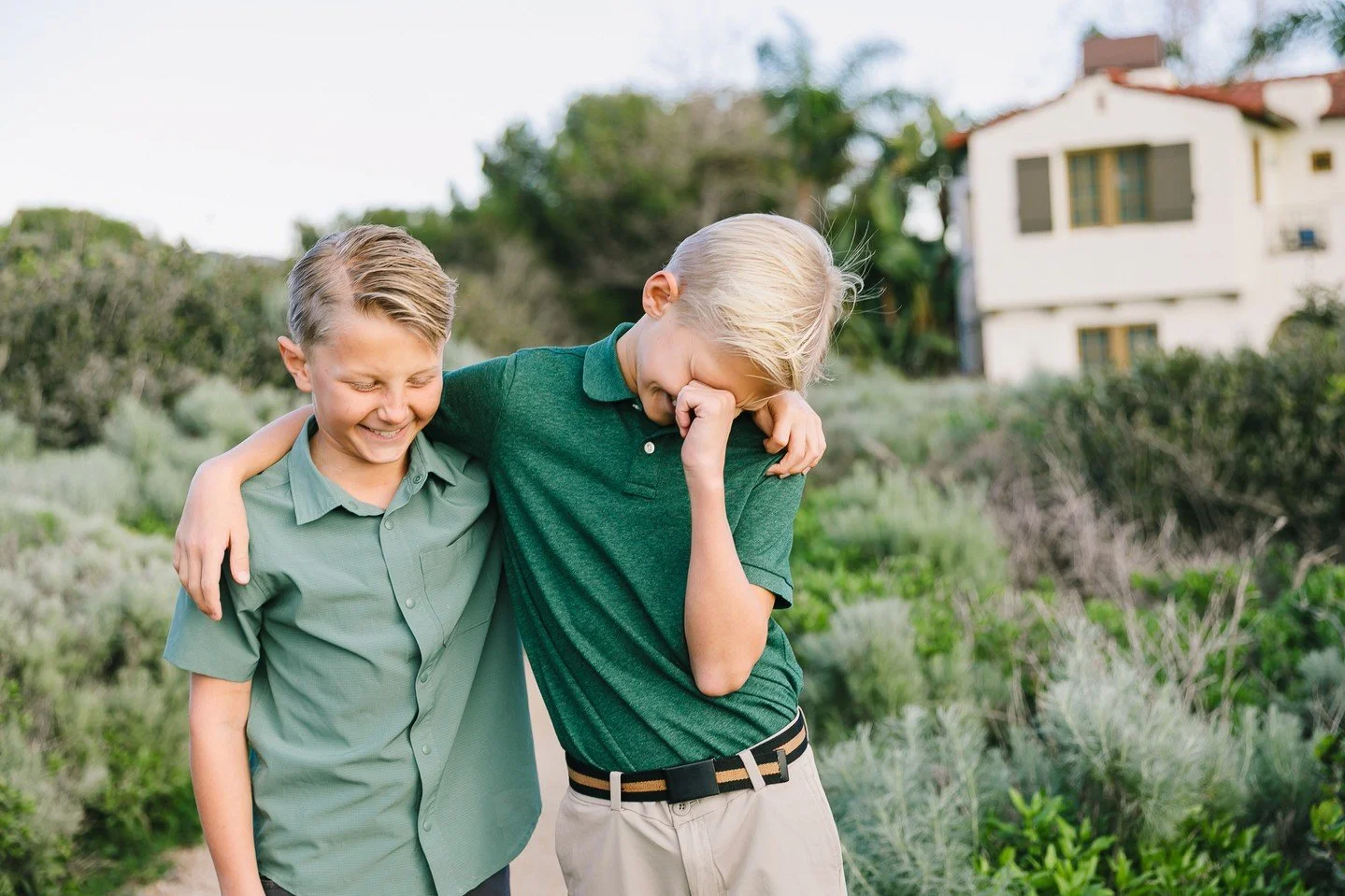brothers, cracking each other up since forever
