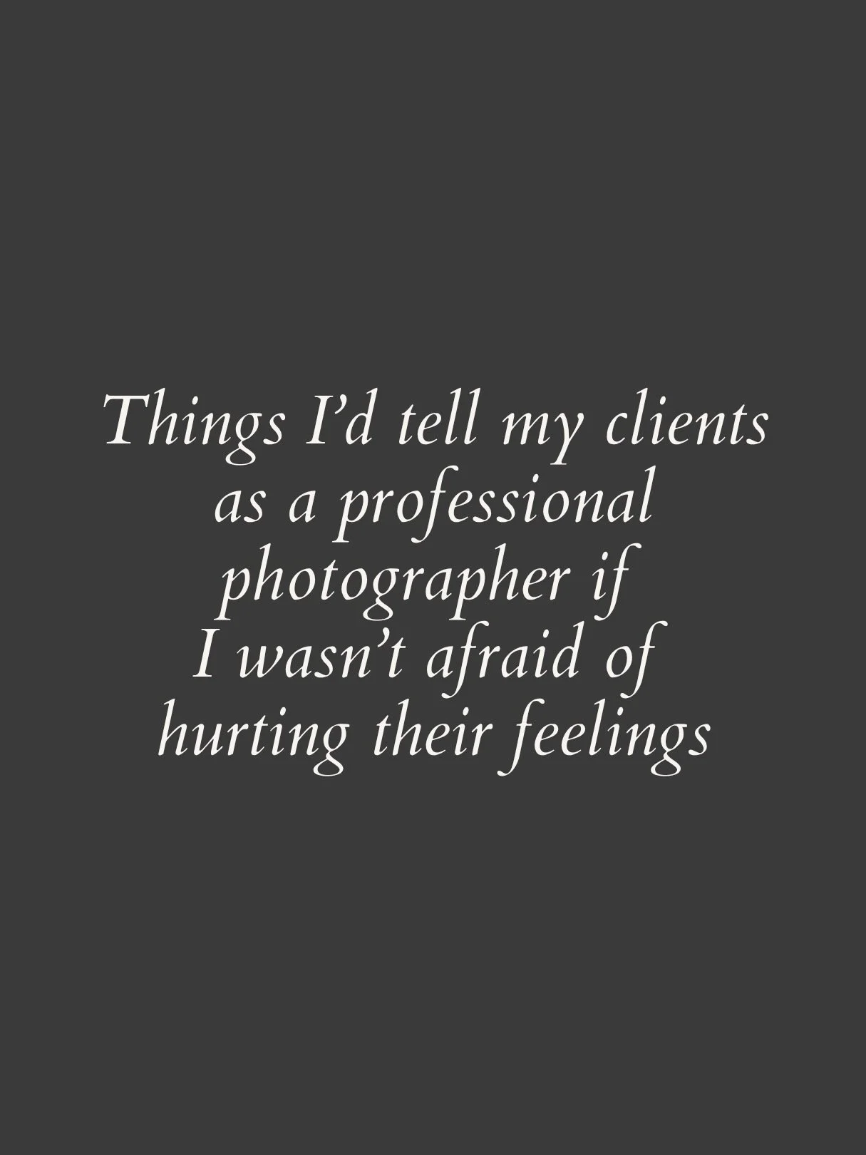 If I wasn&rsquo;t afraid of hurting your feelings&hellip; 🫣 

Kids aren&rsquo;t the hard ones. They&rsquo;re kids, chaos is expected, lean into it. The more we try to control, micro manage and direct them, the faster they burn out. And the more stre