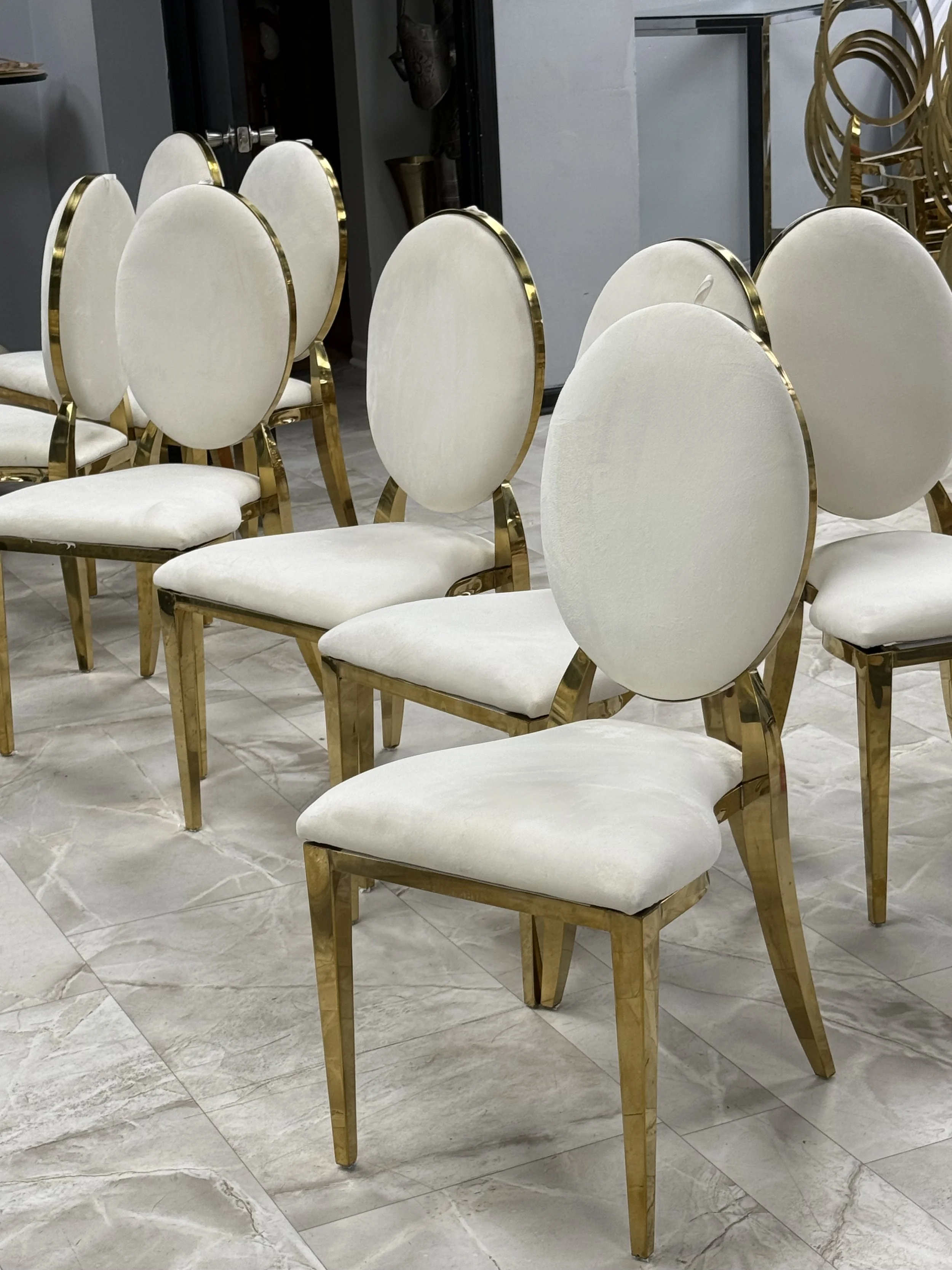Luxury Dior Velvet Chairs $15 Each