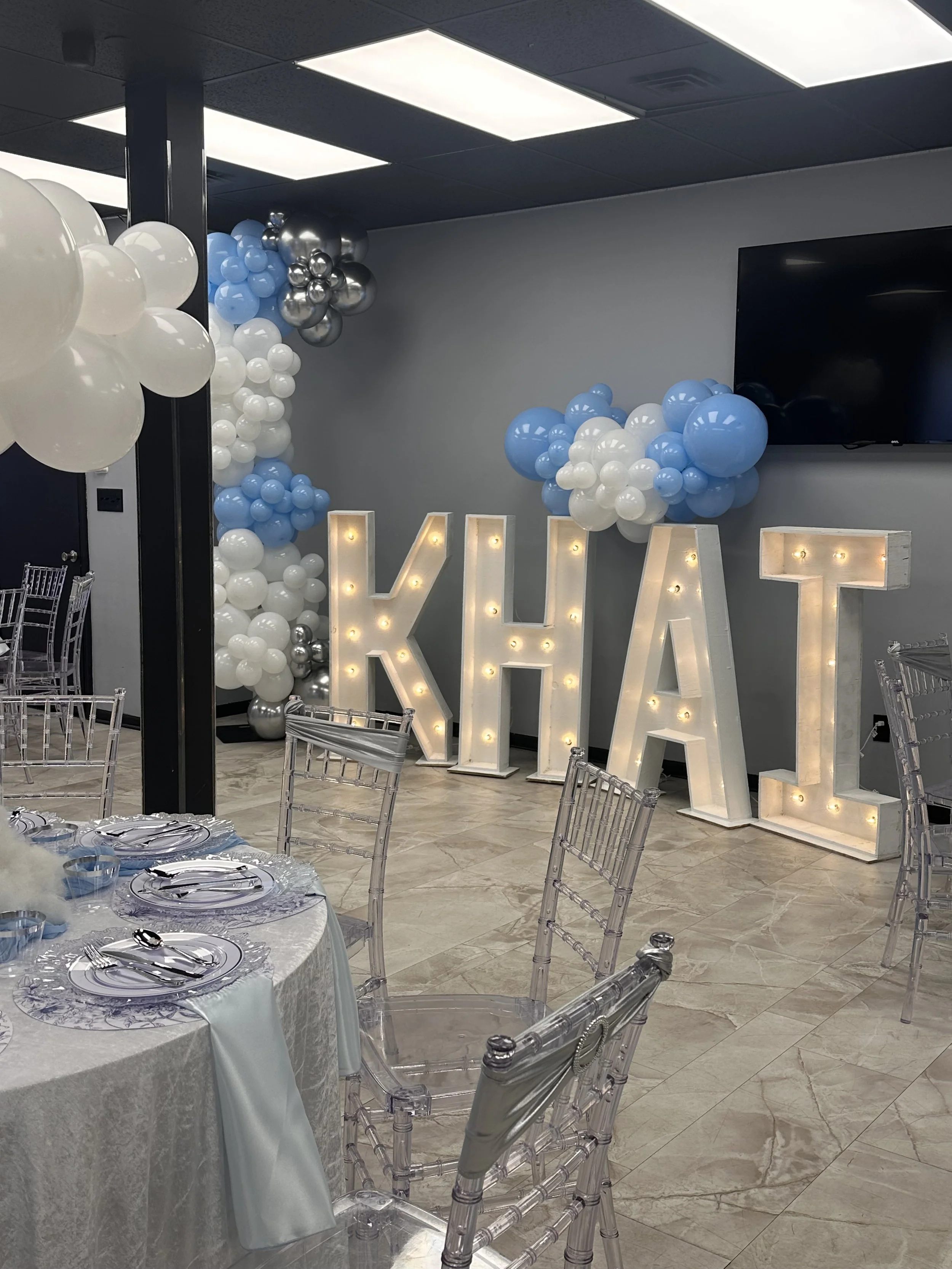 4ft Marque Letters $75 each