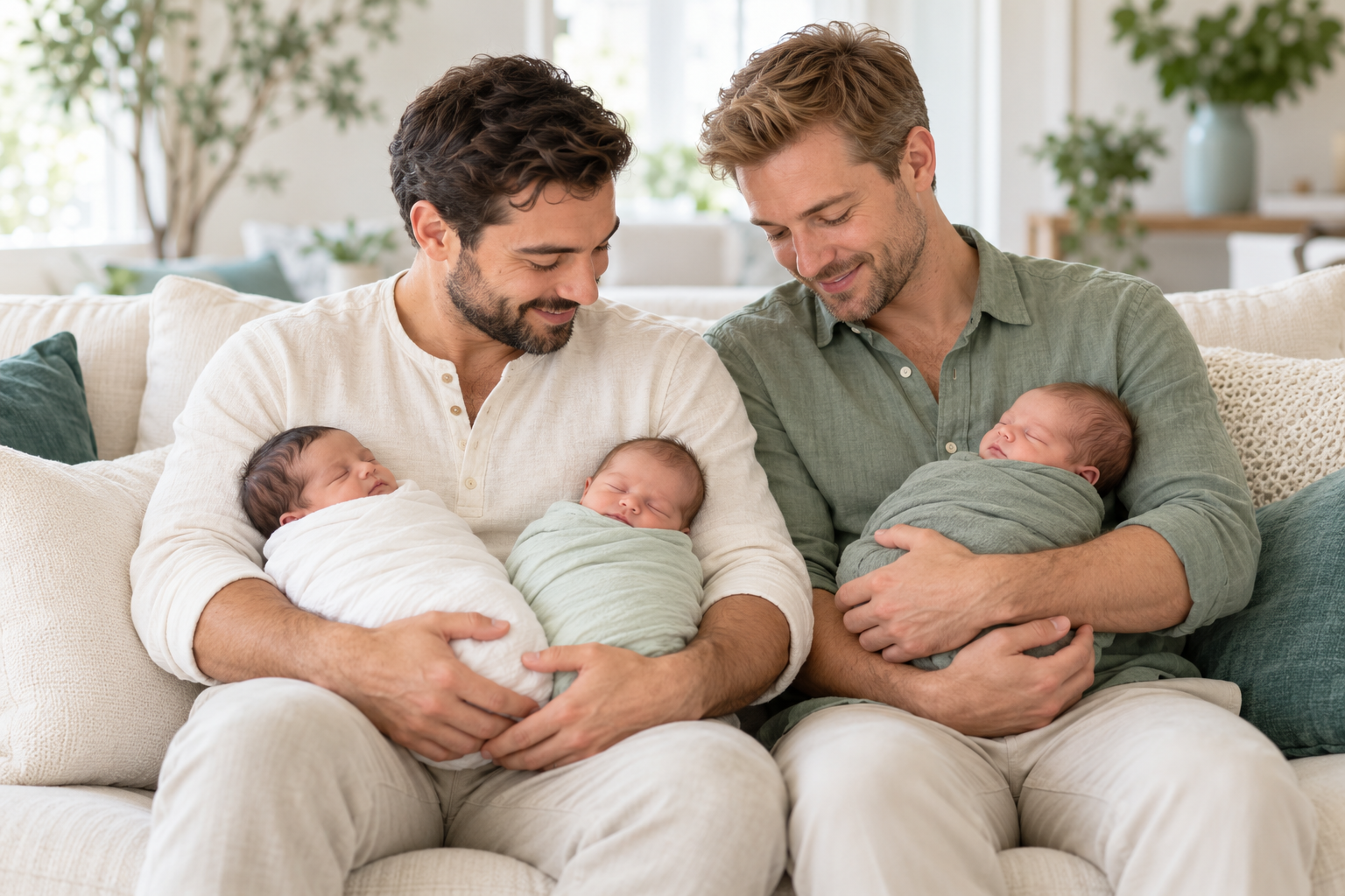 Two Fathers, Three Newborns.png