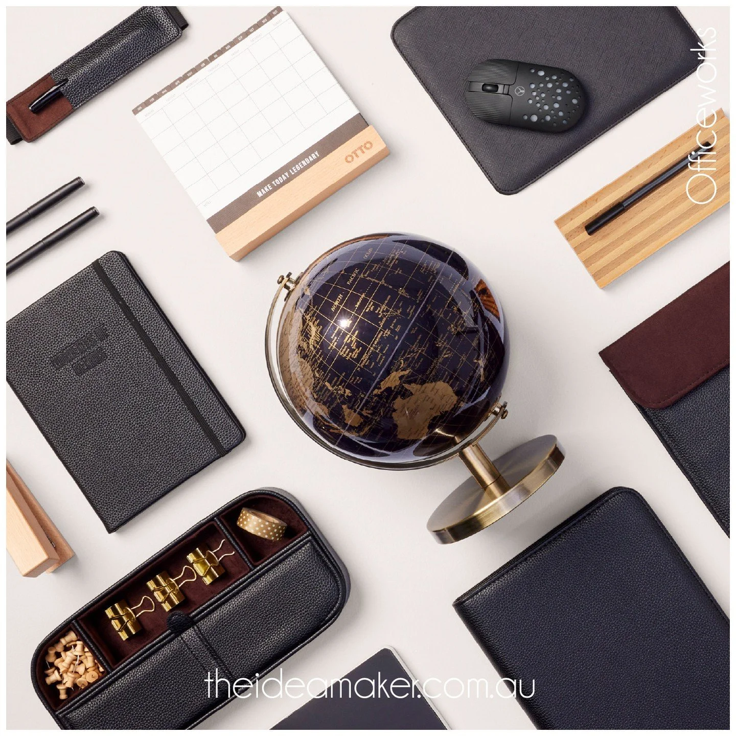 🖤 Back to Black 🖤⁠
⁠
Bold, timeless, and effortlessly cool &mdash; black stationery never goes out of style. From notebooks to desk accessories, this is the range that makes every idea look sharper and every space more sophisticated.⁠
⁠
Clean lines