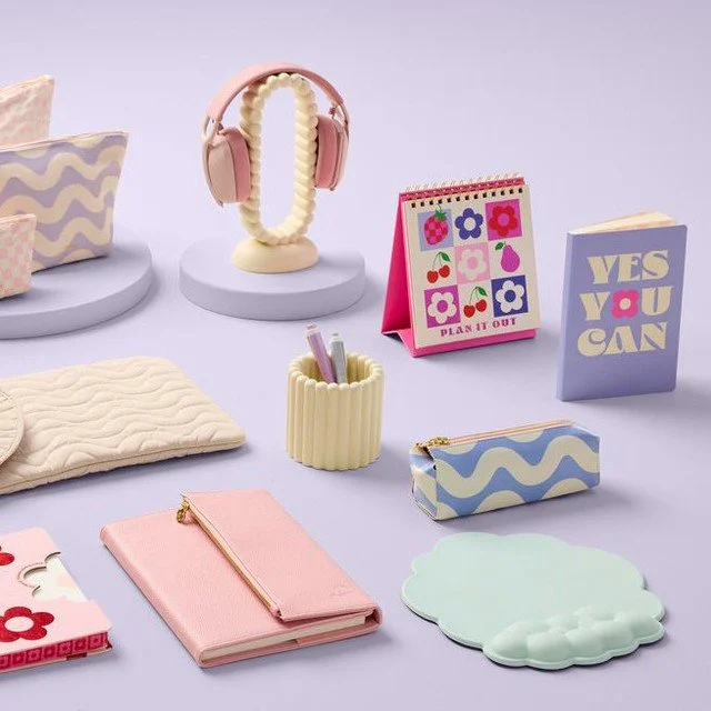 ⁠
⁠
🌸💖 SOFT ECLECTIC POP &mdash; NEW AT OFFICEWORKS! 💖🌸⁠
⁠
Fresh, fun, and a little bit flirty &mdash; this youthful, modern, giftable collection is all about joyful colour and effortless cool. ✨💫⁠
⁠
Think iced pastels with a &rsquo;70s twist &m