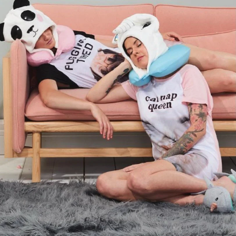 Once upon a time I designed a travel neck pillow&hellip; with a hood ✈️🛫
Didn&rsquo;t take long before it became a bestseller 😏
But then came the real question&hellip;
how do we make it more fun? 👀
Answer: for the kid in all of us 🧸
We turned the