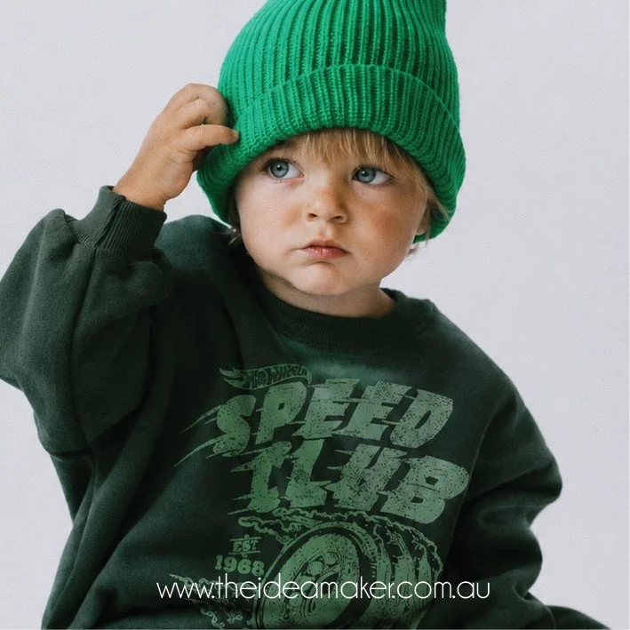 ⁠
Licensed&hellip; but make it understated 🛹💚⁠
⁠
A softer take on Hot Wheels &mdash; proving licensed product doesn&rsquo;t always need to scream loud colours and oversized graphics to still capture the energy of the brand.⁠
⁠
The direction here wa