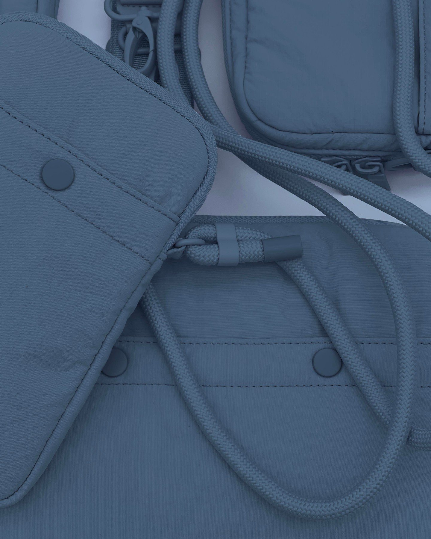 ⁠
⁠
Tech&hellip; but make it chic 💻✨⁠ and make it blue!⁠
⁠
This nylon tech range for FBP was designed around padded protection, clean functionality and elevated minimalism &mdash; balancing practicality with a sleek, fashion-forward feel.⁠
⁠
The goa