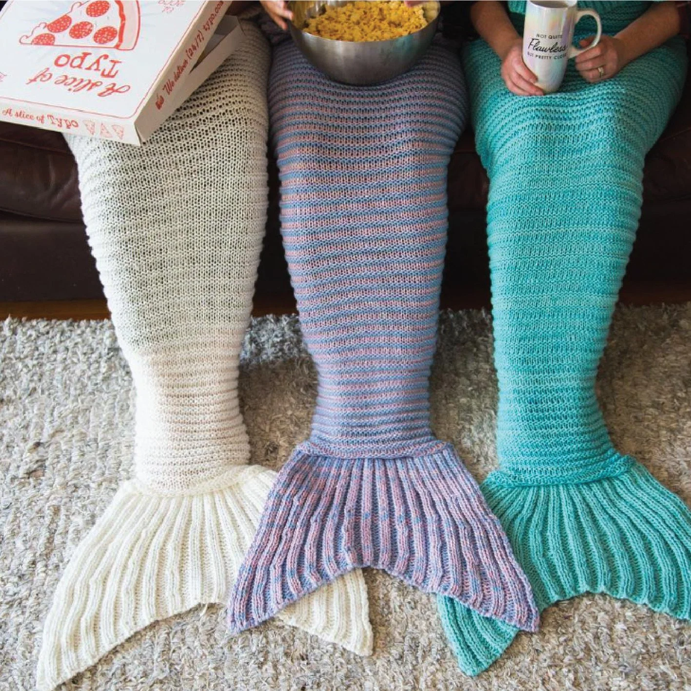 ⁠
There was that time everyone thought I was completely crazy&hellip; which honestly wasn&rsquo;t unusual 😂⁠
⁠
But this particular moment was when I suggested we make giant knitted mermaid tail blankets for adults&hellip; well&hellip; adult-ish yout