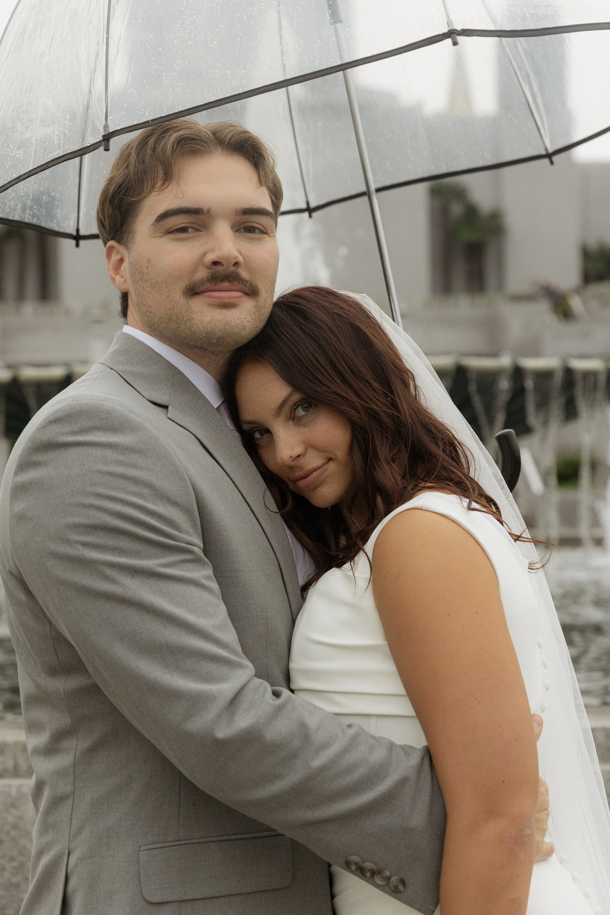 Oakland temple wedding photos