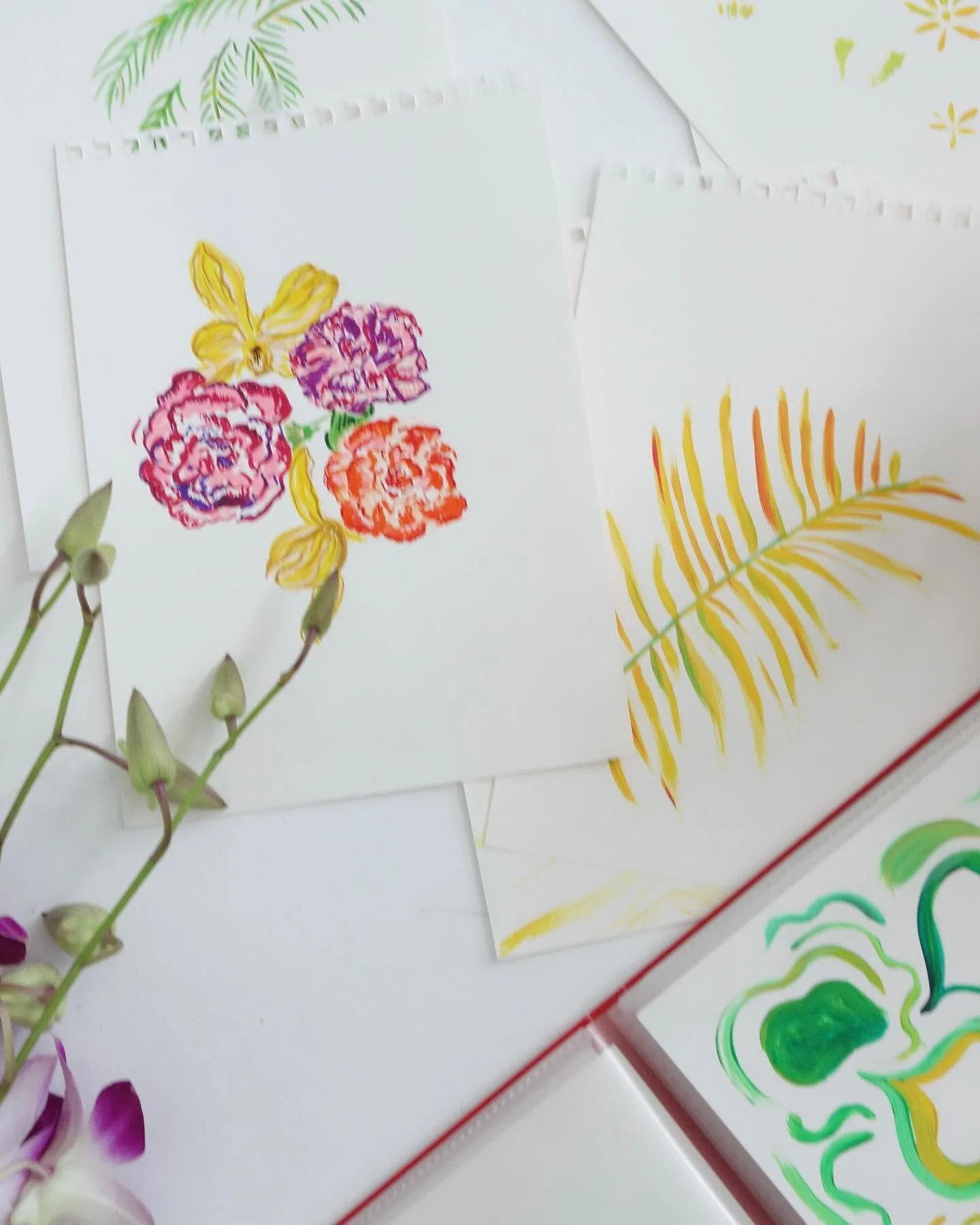 Every brush stroke, every colour, a journey of self-expression. 
Our latest “Botany” collection is a dance of doodling, with a touch of nature.
New Doodles by Art “Botany” collection is out now. 
Click link in bio to order.