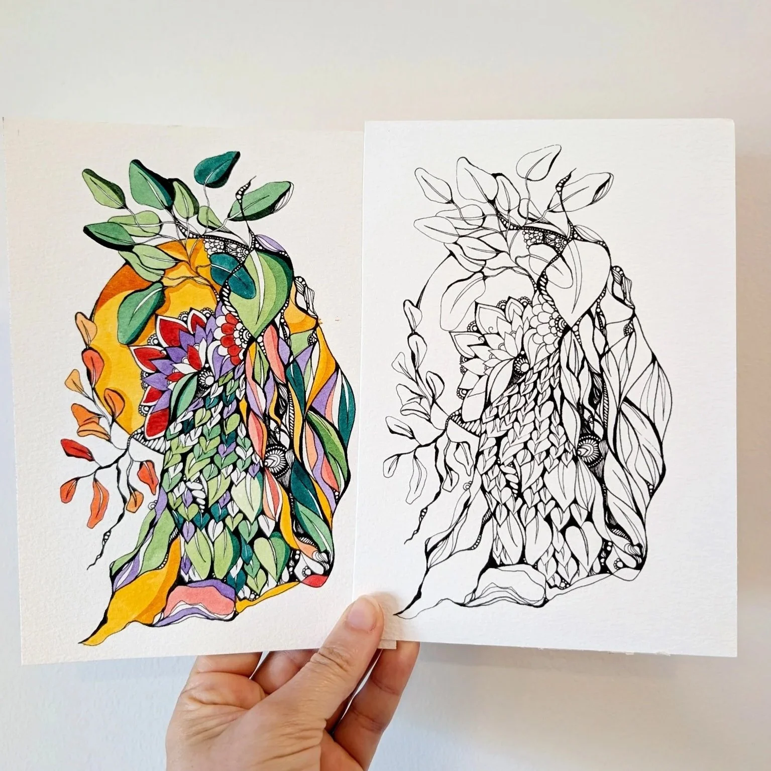 Abstract Colouring Pages - Digital Download