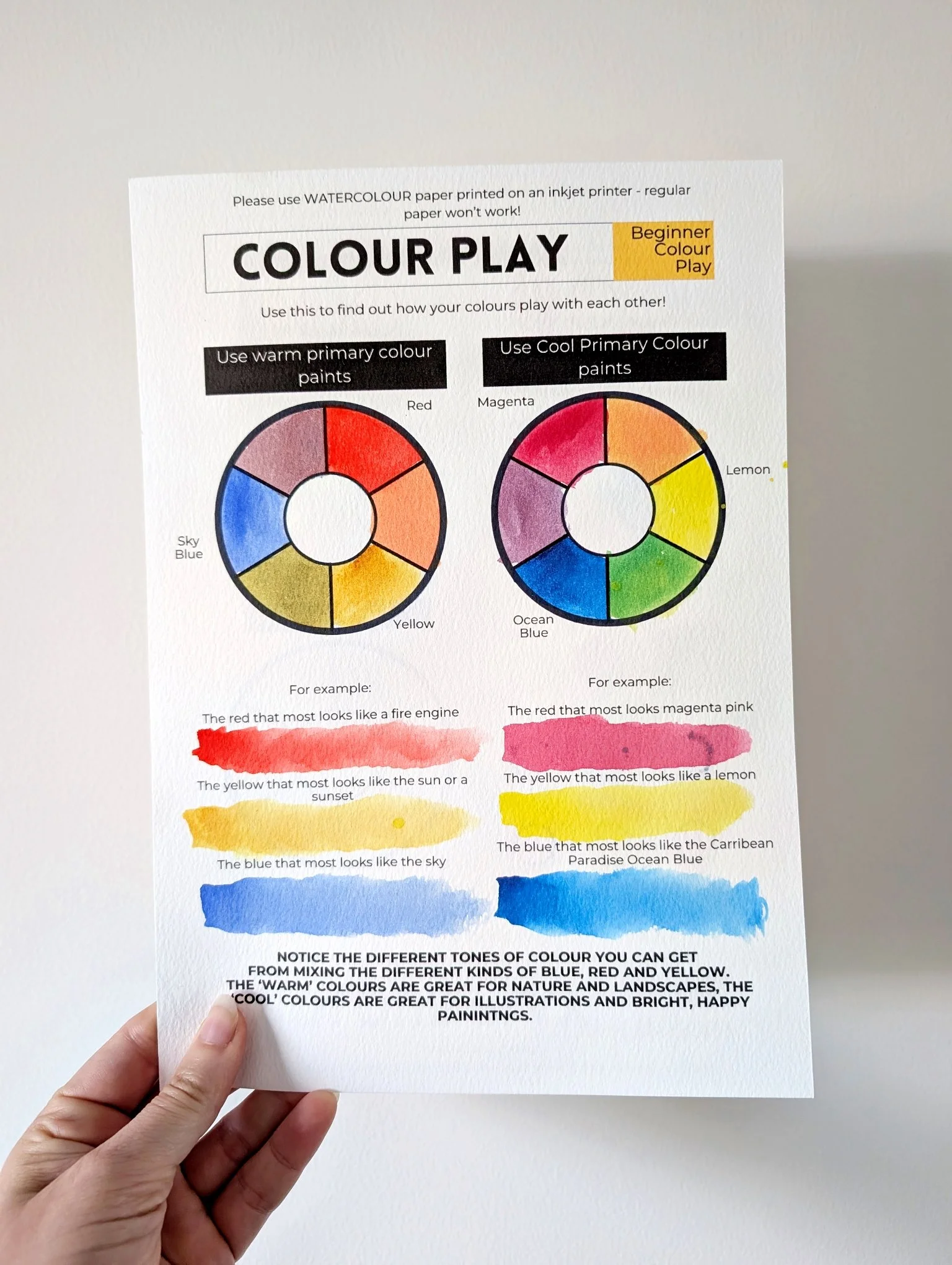 Watercolour Course Watercolour Course for Beginners — Studio Keturah: Art for Small Spaces