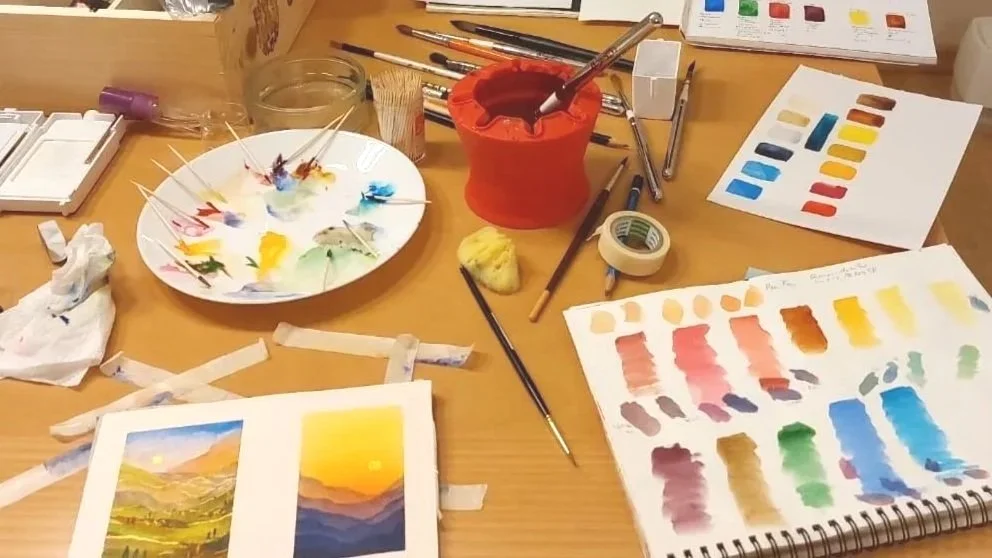 Watercolour Course for Beginners — Studio Keturah: Art for Small Spaces