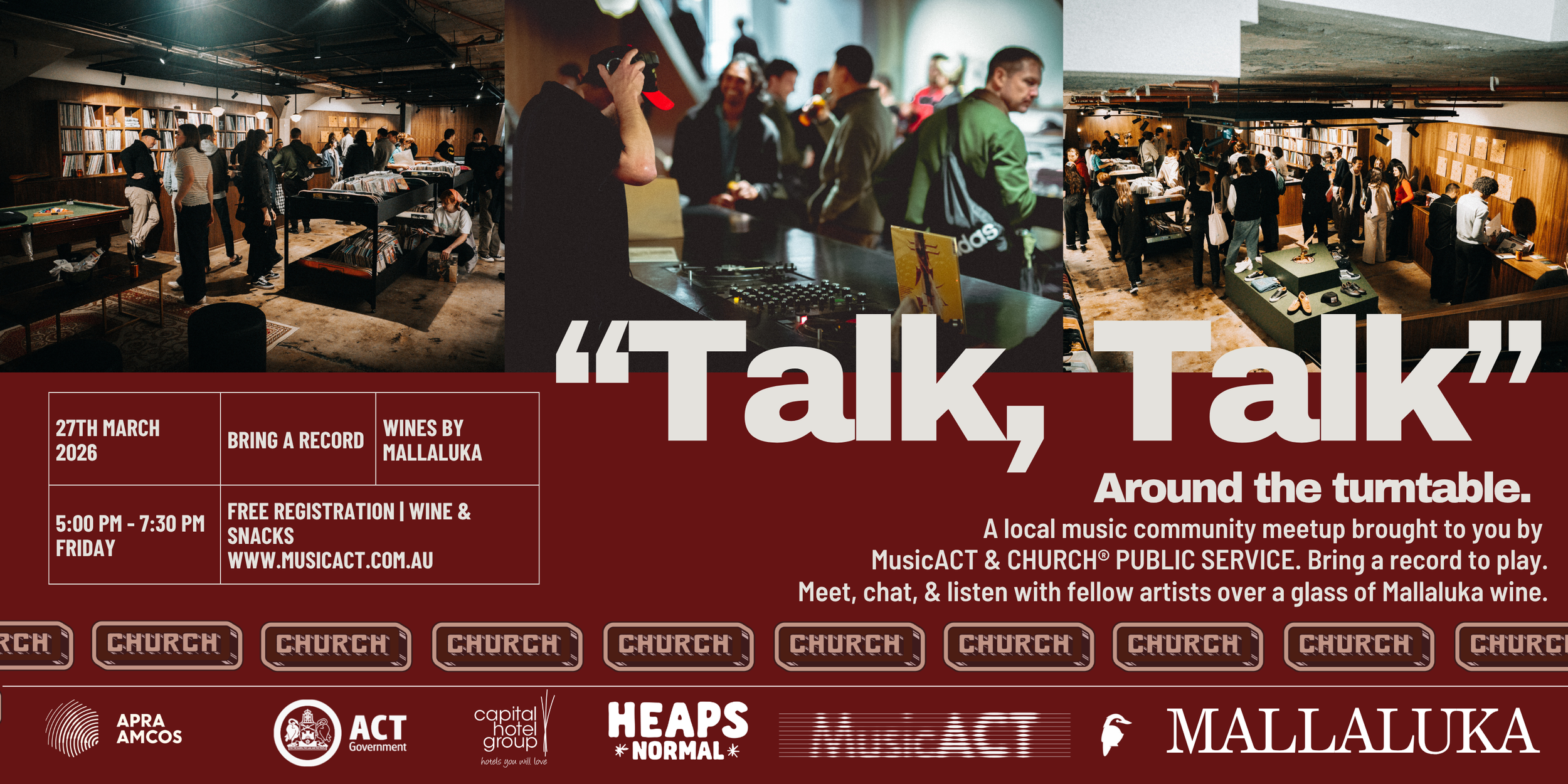 "Talk, Talk III": Around the turntable