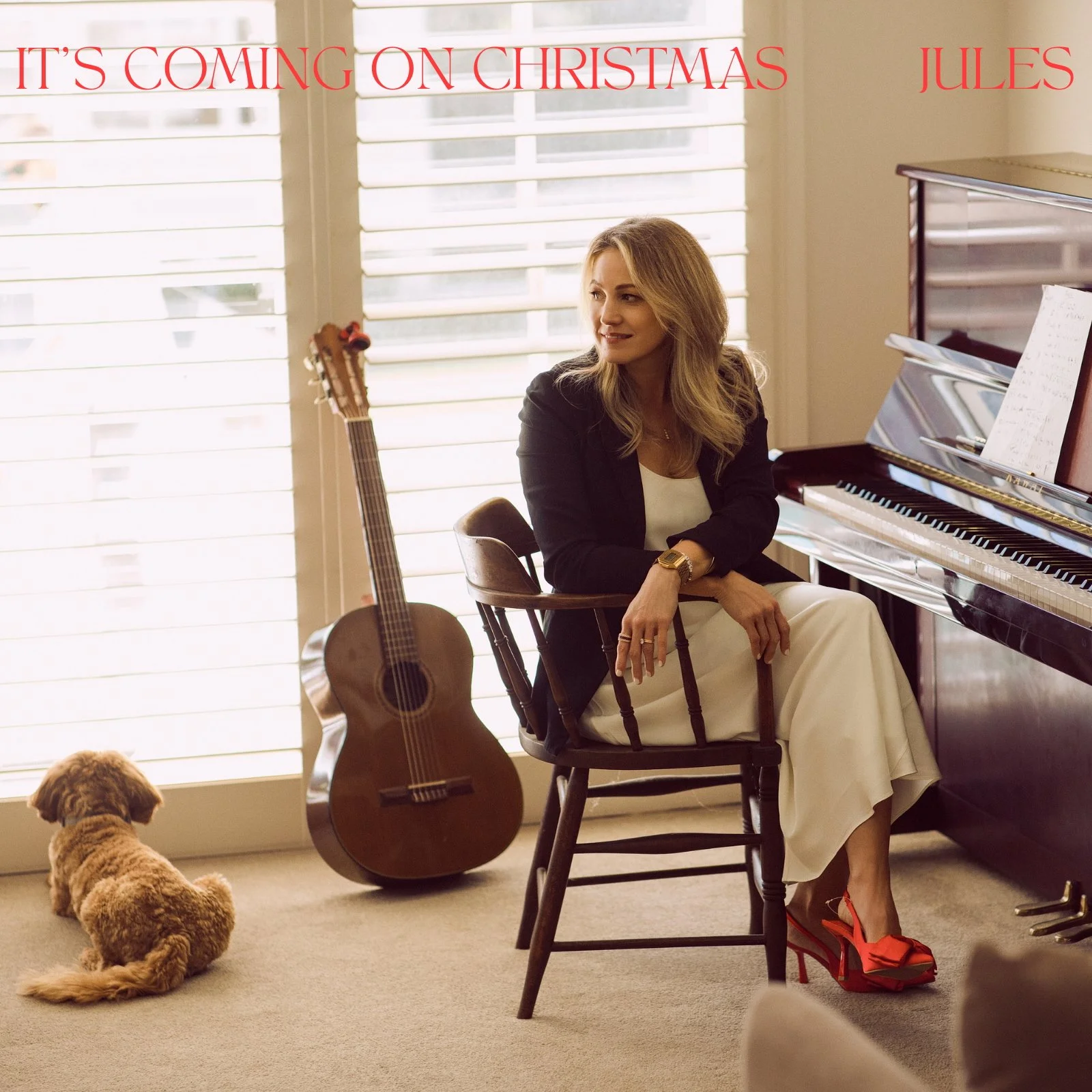 Its Coming on Christmas Jules Album Cover.jpg