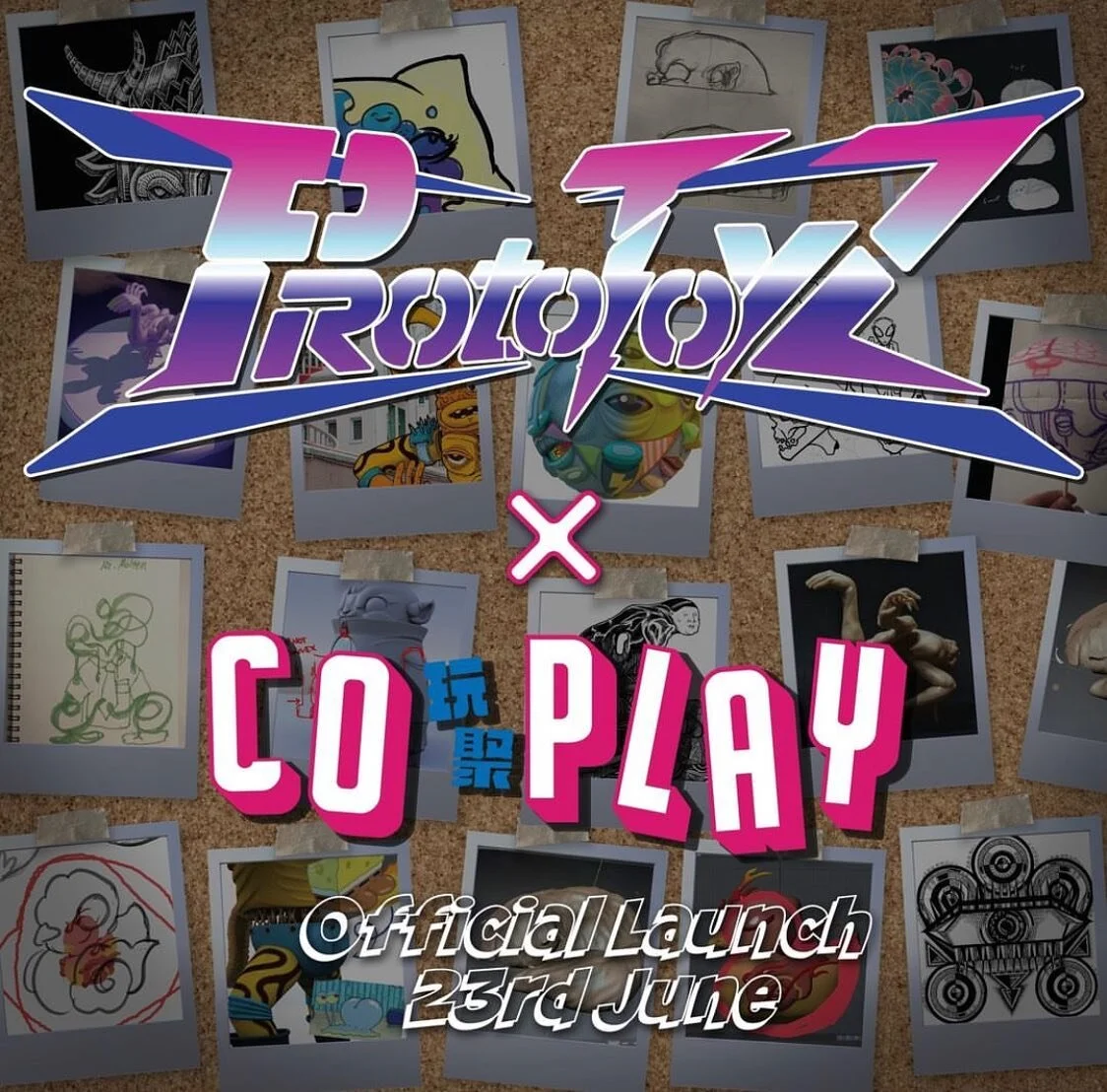 PROTOTOYZ officially opens at @coplaysg today! Proudly presented by our very own @humanoise along with a host of our favourite local artist friends, and together bring their 3D model designs to physical life with the amazing @mimaki3d.singapore print