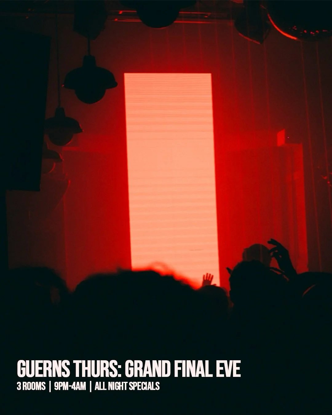 Tonight&rsquo;s Guerns Thurs : event info. 

&bull; Limited priority entry tickets available. These will sell out, however we have a healthy door sale allocation all night. 

&bull; Free entry tickets available (9-10:30pm)

&bull; Doors at 9pm tonigh