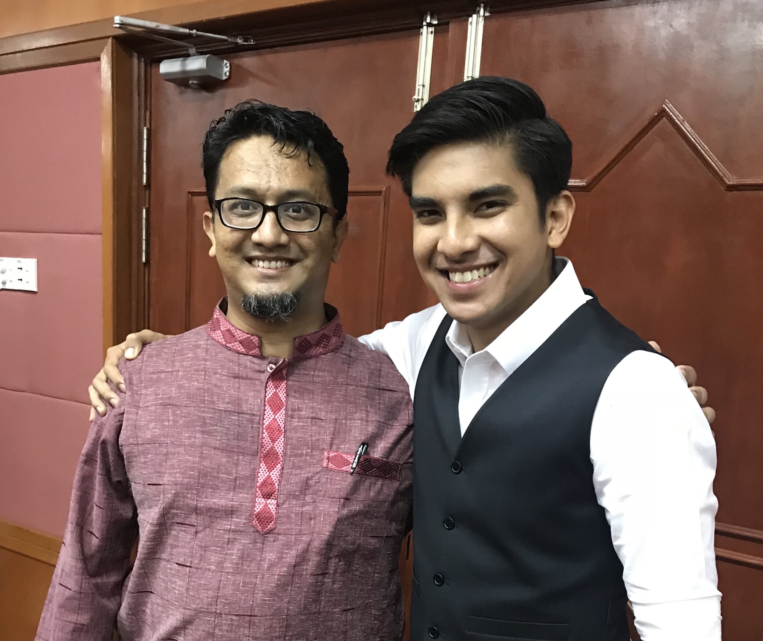 Arik With Saddiq.JPEG