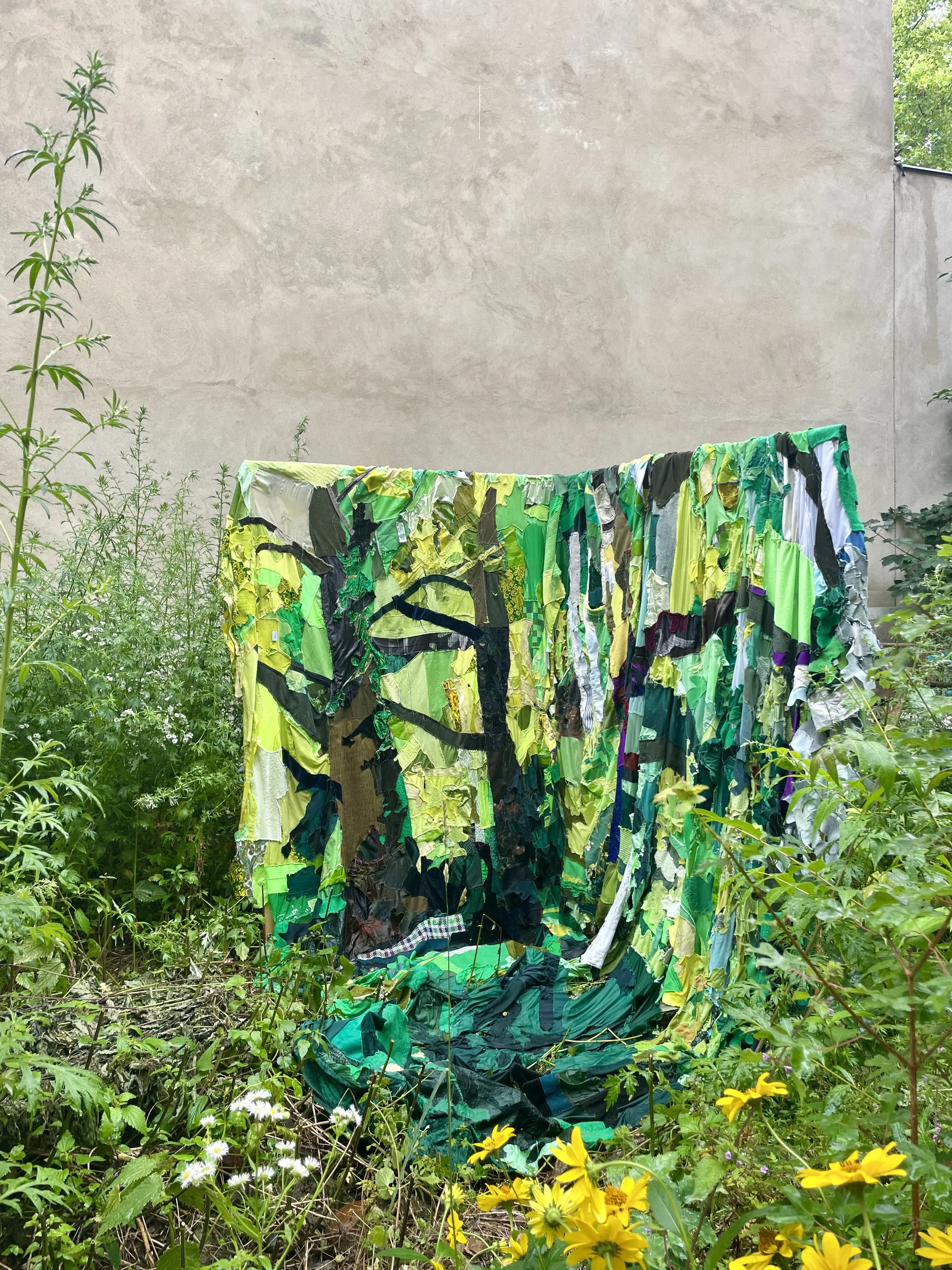 Felled Trees, Sap Space, Berlin, installation, 2024