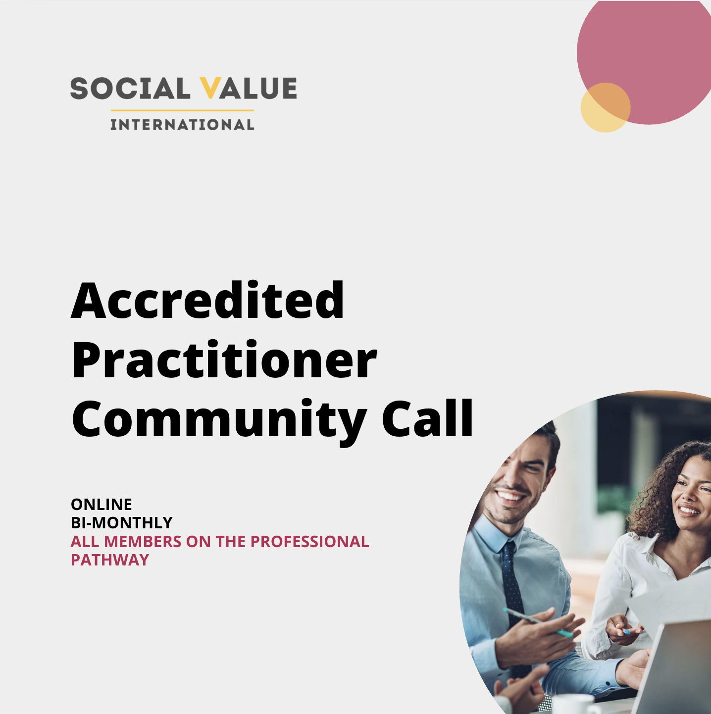 CPD events: AP Community Calls