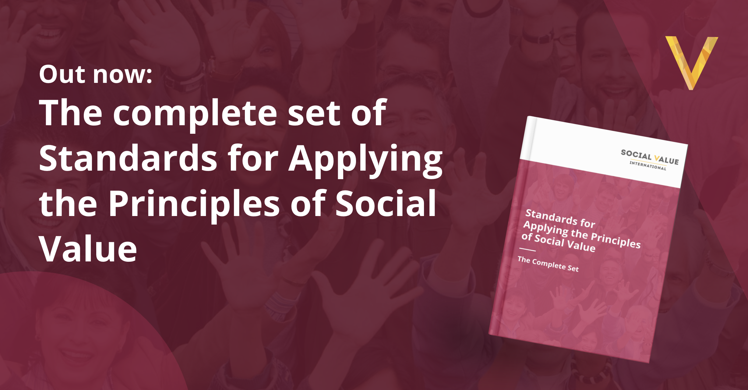 Out now: The complete set of Standards for Applying the Principles of Social Value&nbsp;&nbsp;