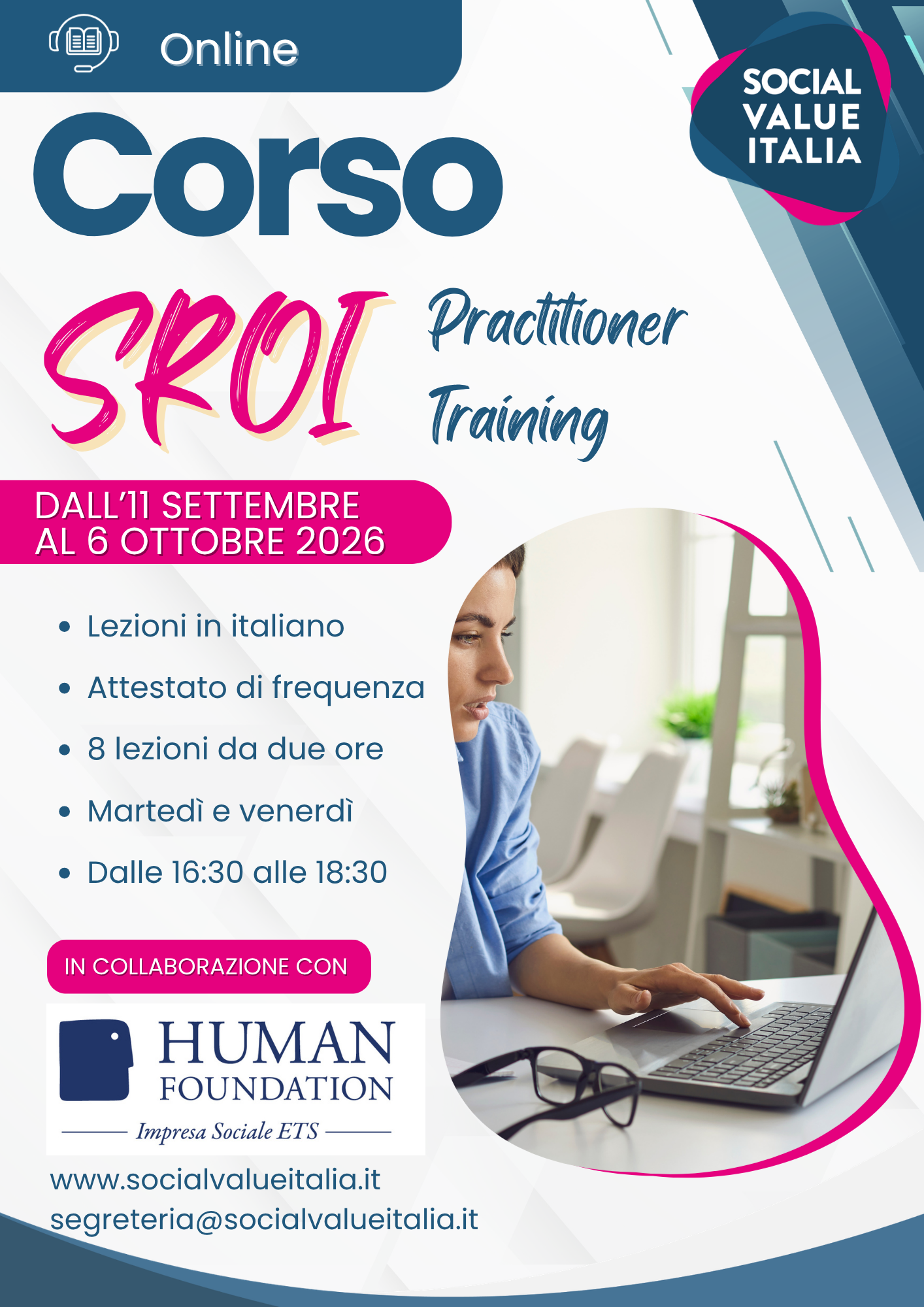 Level 2 Social Value and SROI Practitioner Training by Social Value Italia