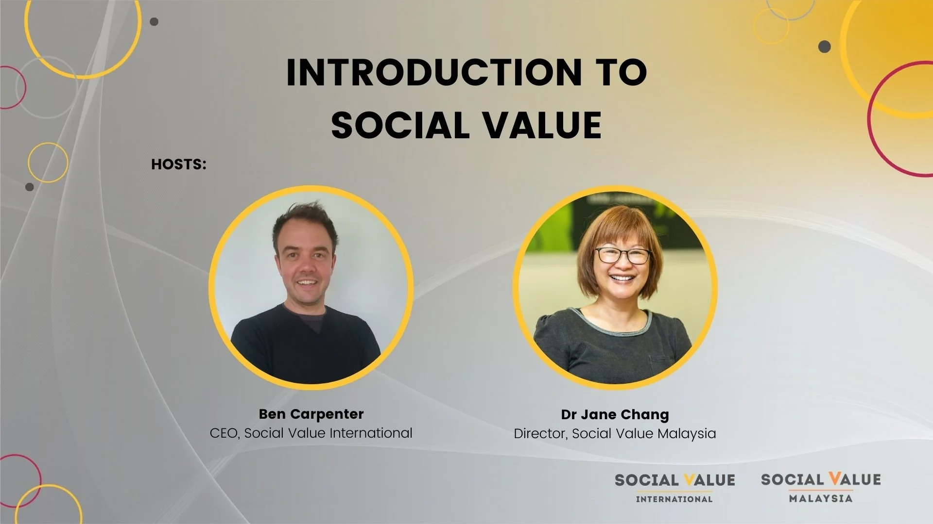 Value Session Introduction to Social Value — Social Value International