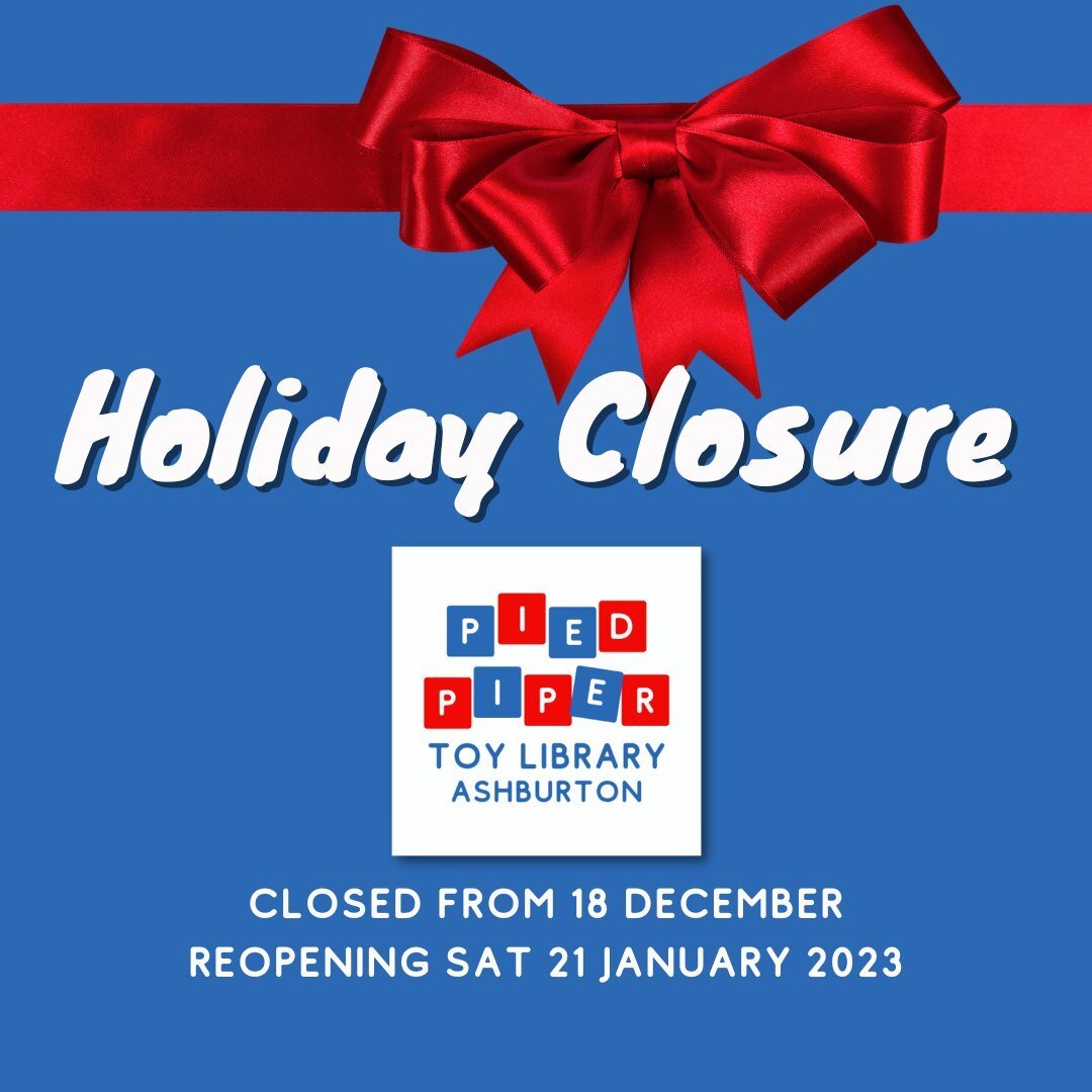 The toy library will be closed from 18th December and reopen on Sat 21st January 2023. That means you've got 2 more weekends to stock up on all the toys you'll need for the summer holidays! Any memberships that would have expired during the closure w