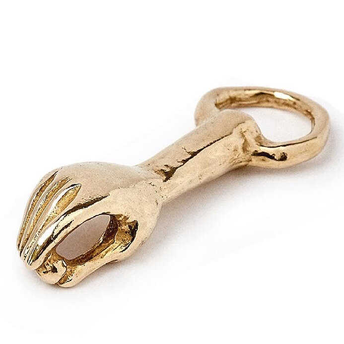 Gold plated arm and hand pendant.jpg