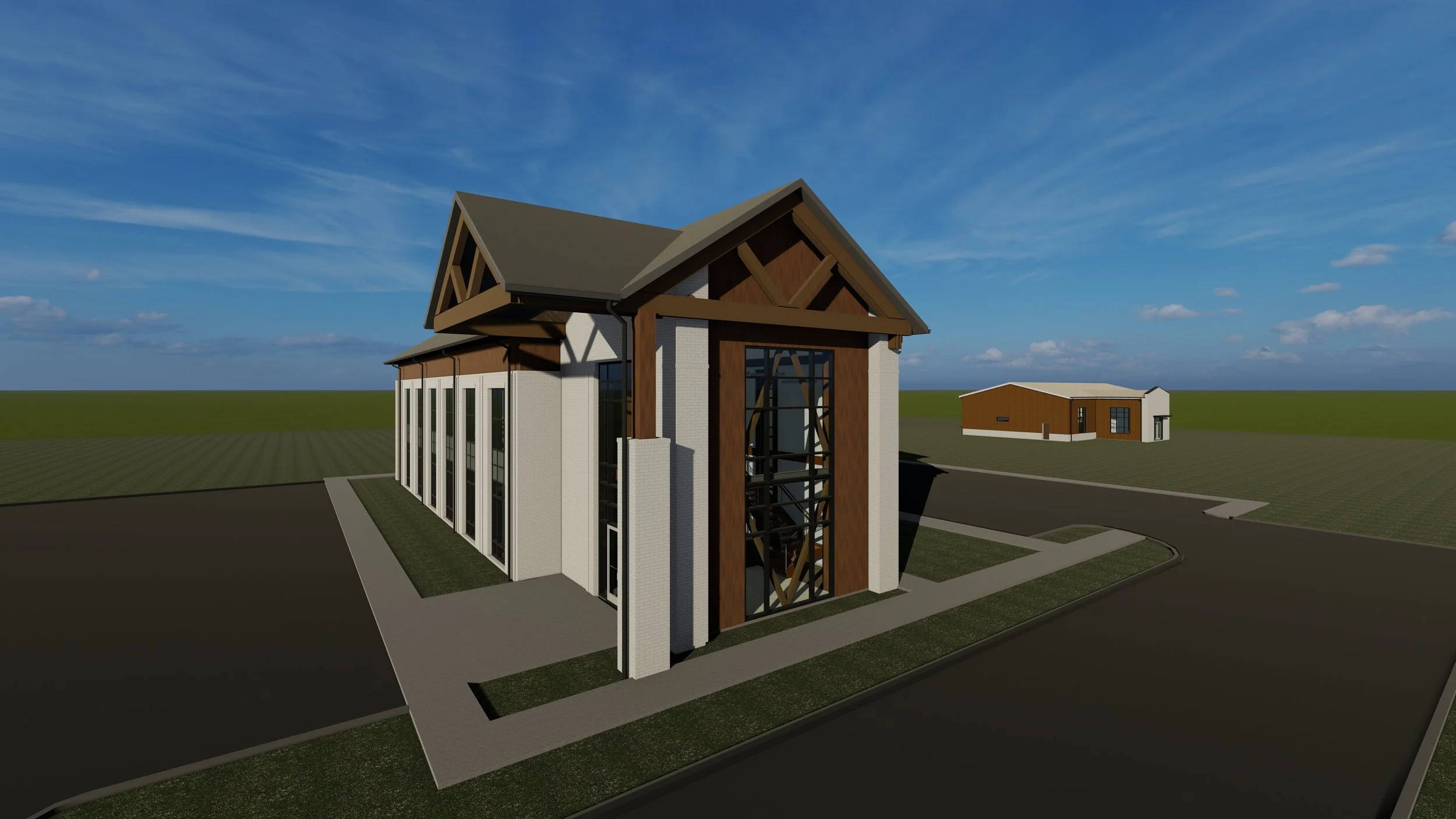 La Barrier Office and Training Building