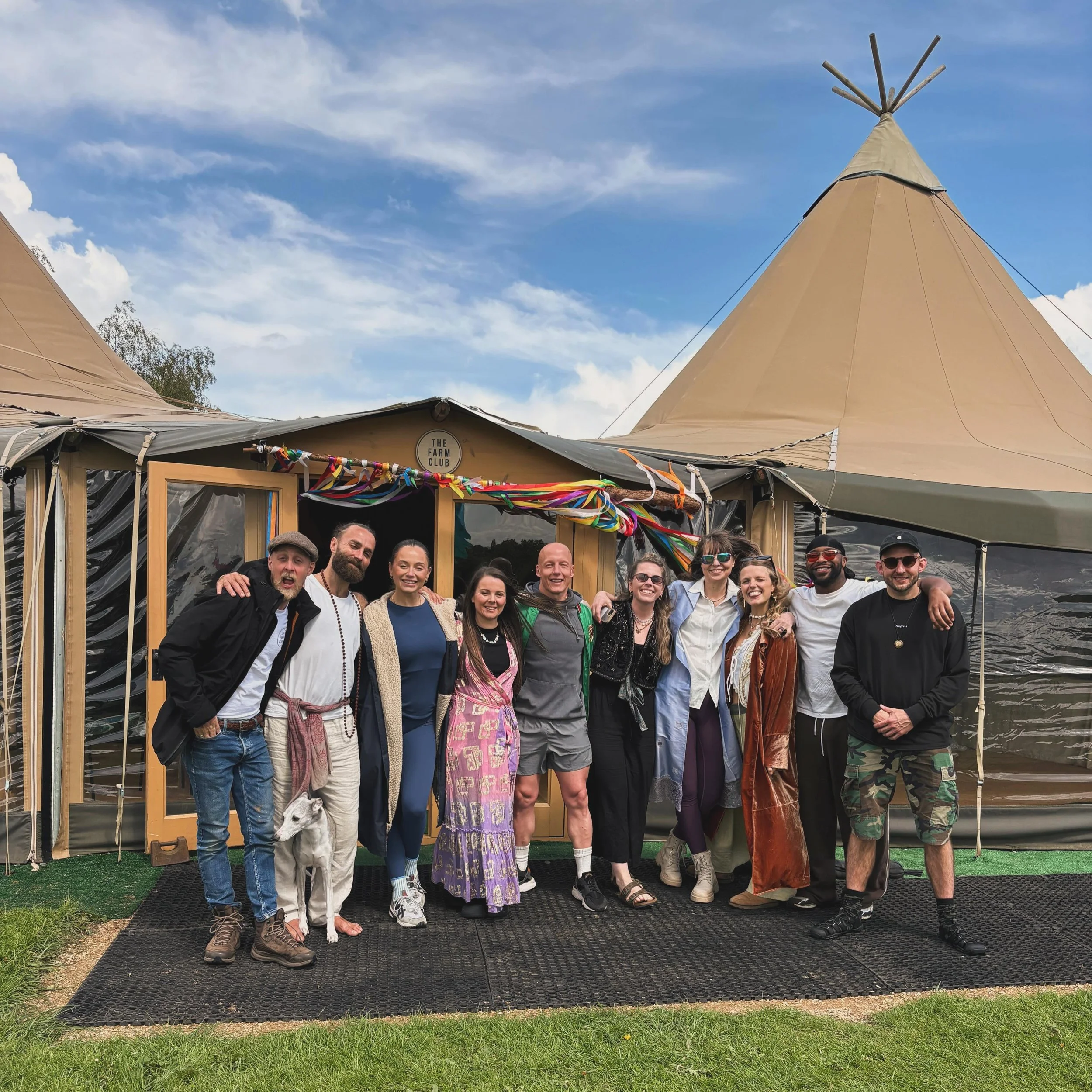 A weekend of celebrating everything that @the.farm.club and the amazing humans who both facilitate and support this space represent 🌀🌞🩵🧚

These practices of Yoga, Pilates, Breath, Dance and Sound represent so much more than movement&hellip;.they 