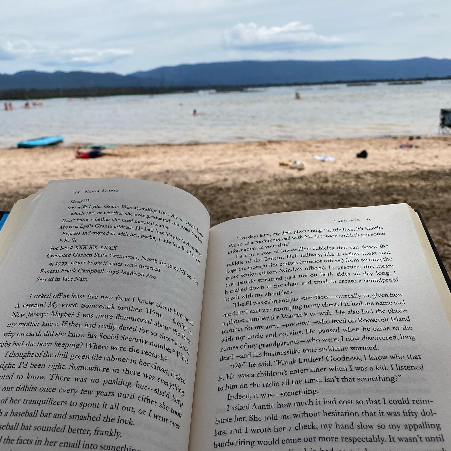 For me, there is something about reading in January that feels so luxurious. The time, the mixture of swimming and reading and no need to rush off anywhere. It is such a wonderful bookend to a crazy December. 

I&rsquo;m onto my next book superquick 