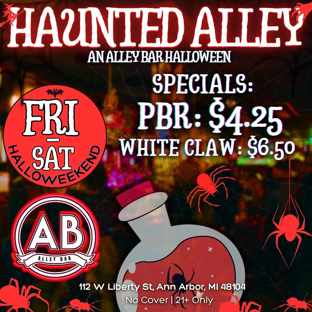 HALLOWEEKEND AT ALLEY BAR ❤️&zwj;🔥