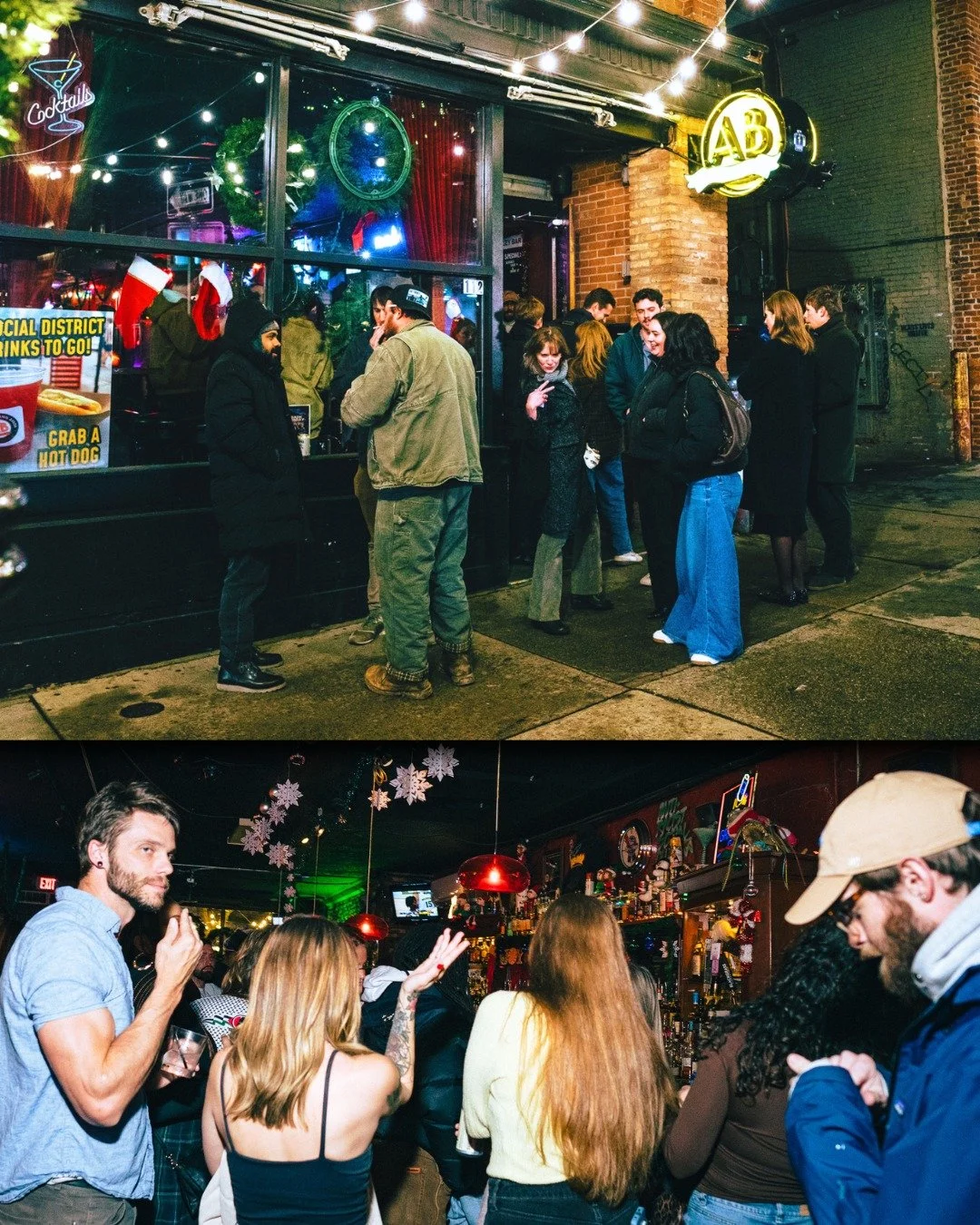 the drinks are clinking &mdash; weekends at Alley Bar 🍻✨