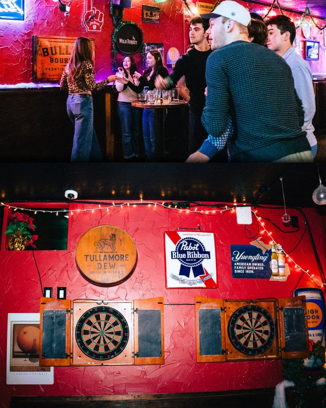 Darts Tournament Tuesday is coming in hot at Alley Bar 🎯🔥

DARTS TOURNAMENTS FOR $25 GIFT CARDS ✅🏆
First tournament starts at 8PM ⏰

SPECIALS:
$3 Miller High Life 🍻
$3 Keystone 🍻
$4 High Noon ☀️