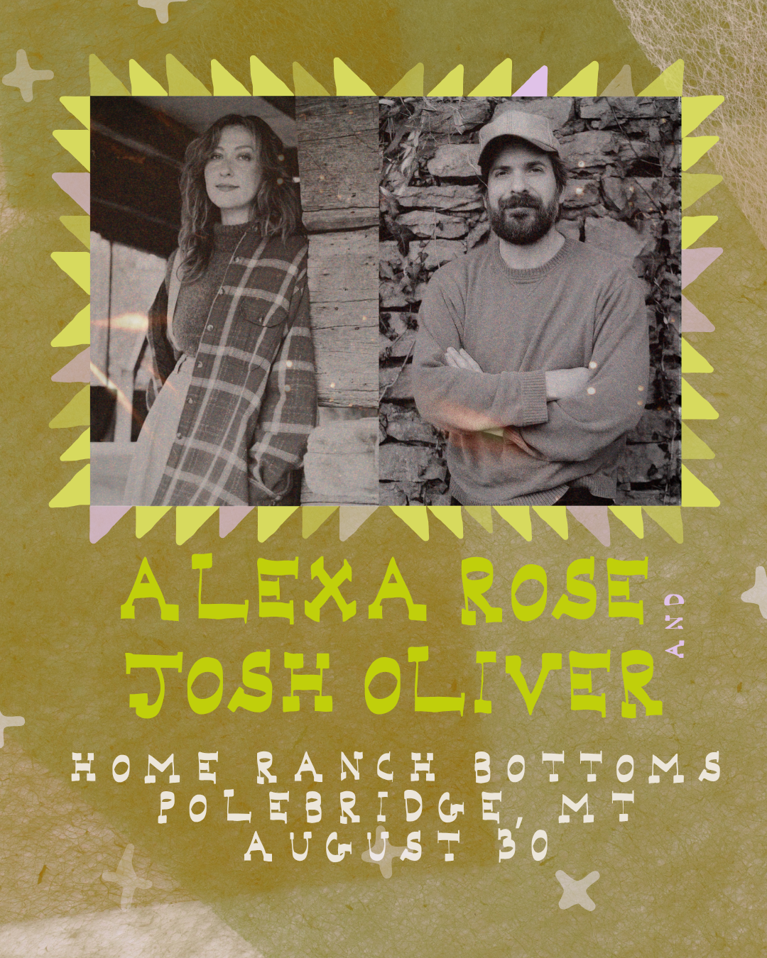 Alexa Rose and Josh Oliver