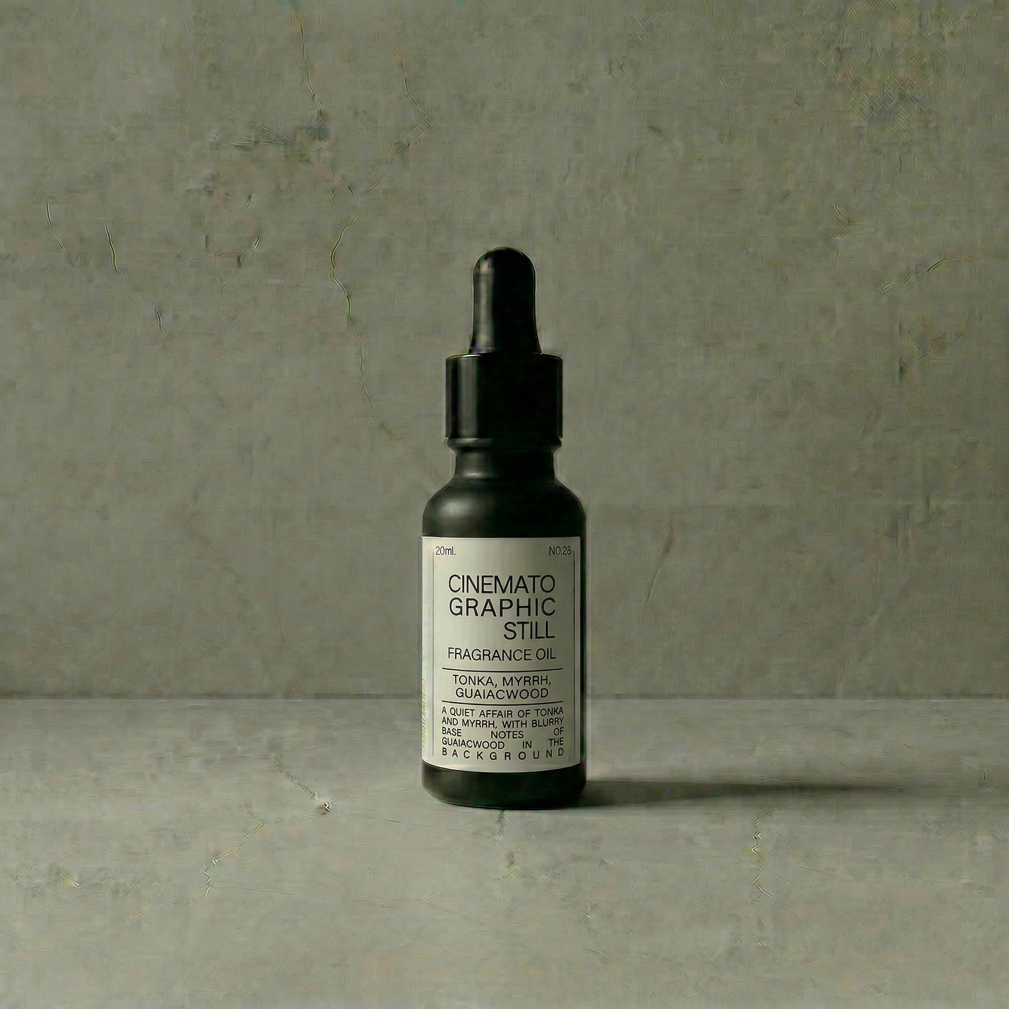 CINEMATOGRAPHIC STILL no28  fragrance oil dropper bottle 20 ml