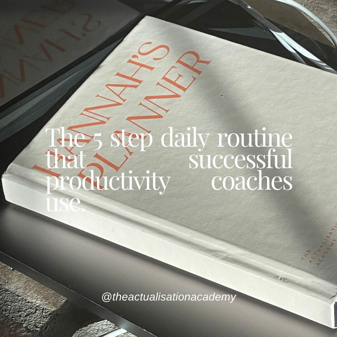 Motivation may get you started, but consistency is what will keep you going. And the key to consistency is having great systems in place. ​​​​​​​​​
When you have a solid plan and structure to follow, you eliminate decision fatigue and make it easier 