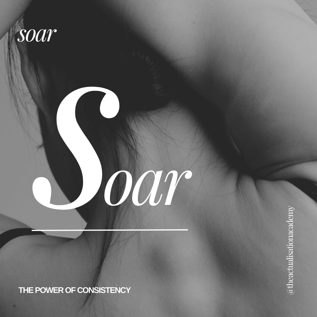 Are you ready to SOAR? ​​​​​​​​​
My program is designed to help you discover your true potential, build self-confidence, and create the life you've always dreamed of. 

We explore The Power of Consistency, the importance of self-care, and the value o