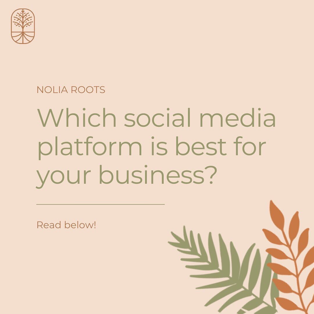 Have you ever wondered which social platform is best for your business? ⁣
⁣
We have a blog post that gives you all the tips and tricks to help navigate your social media! ⁣
⁣
Check it out, link in bio!💻