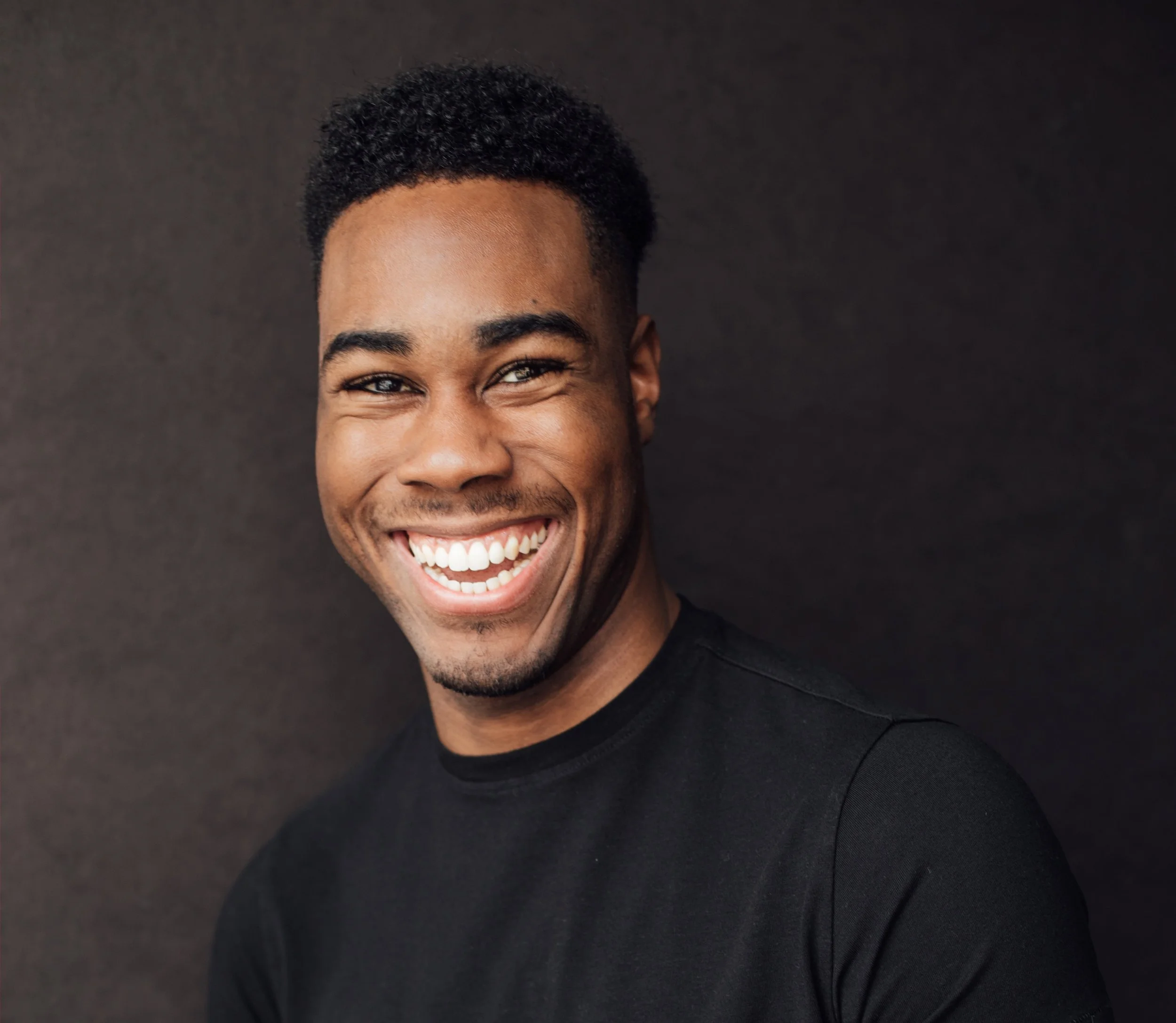 Black Canadian theatre actor Cameron Grant