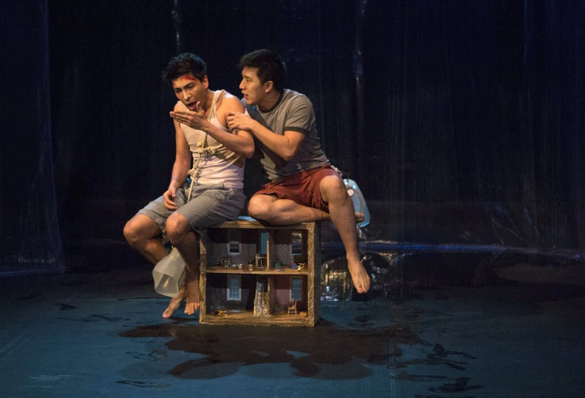 carried away on the crest of a wave