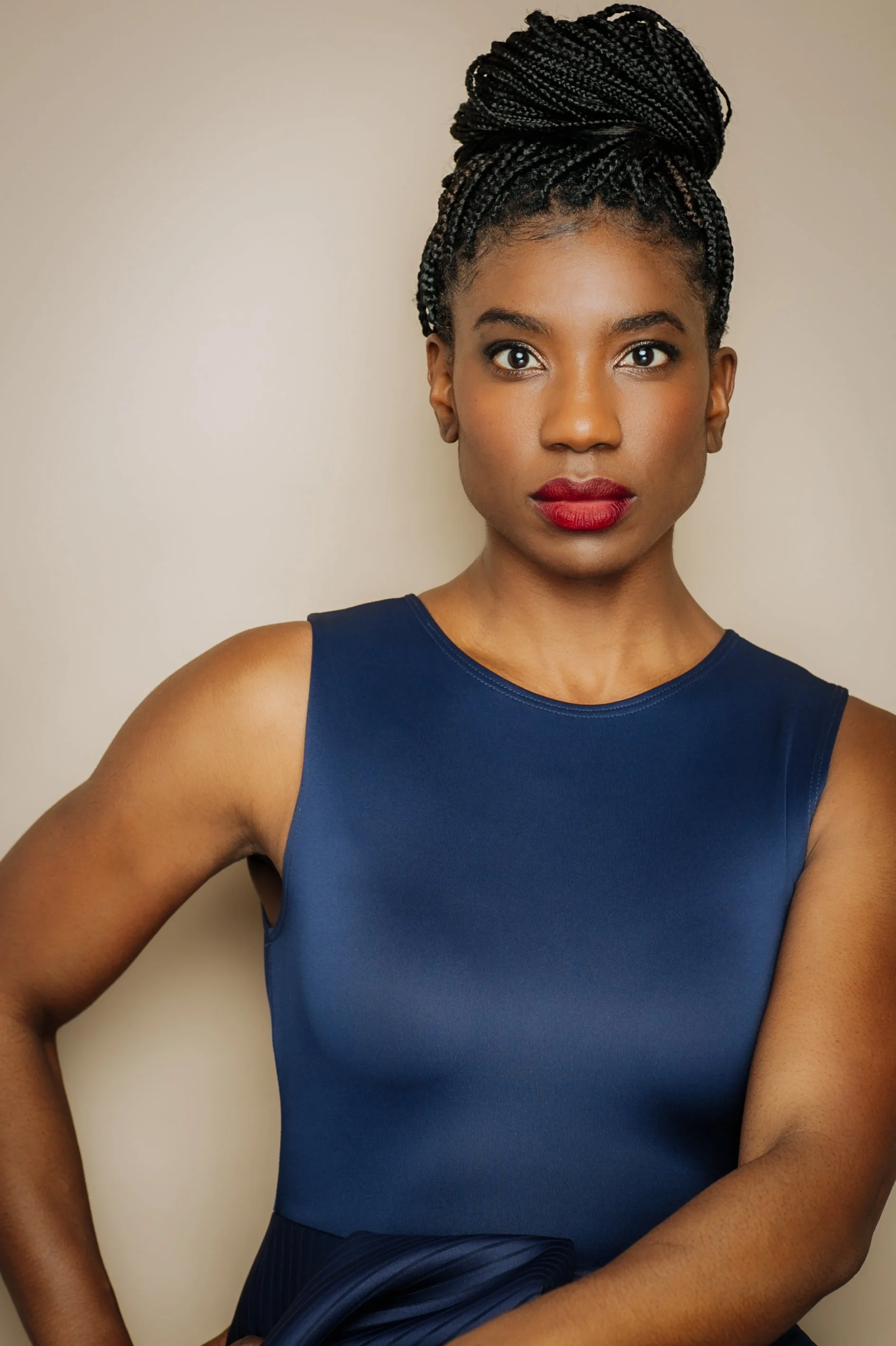 Black Canadian theatre actor Miranda Edwards