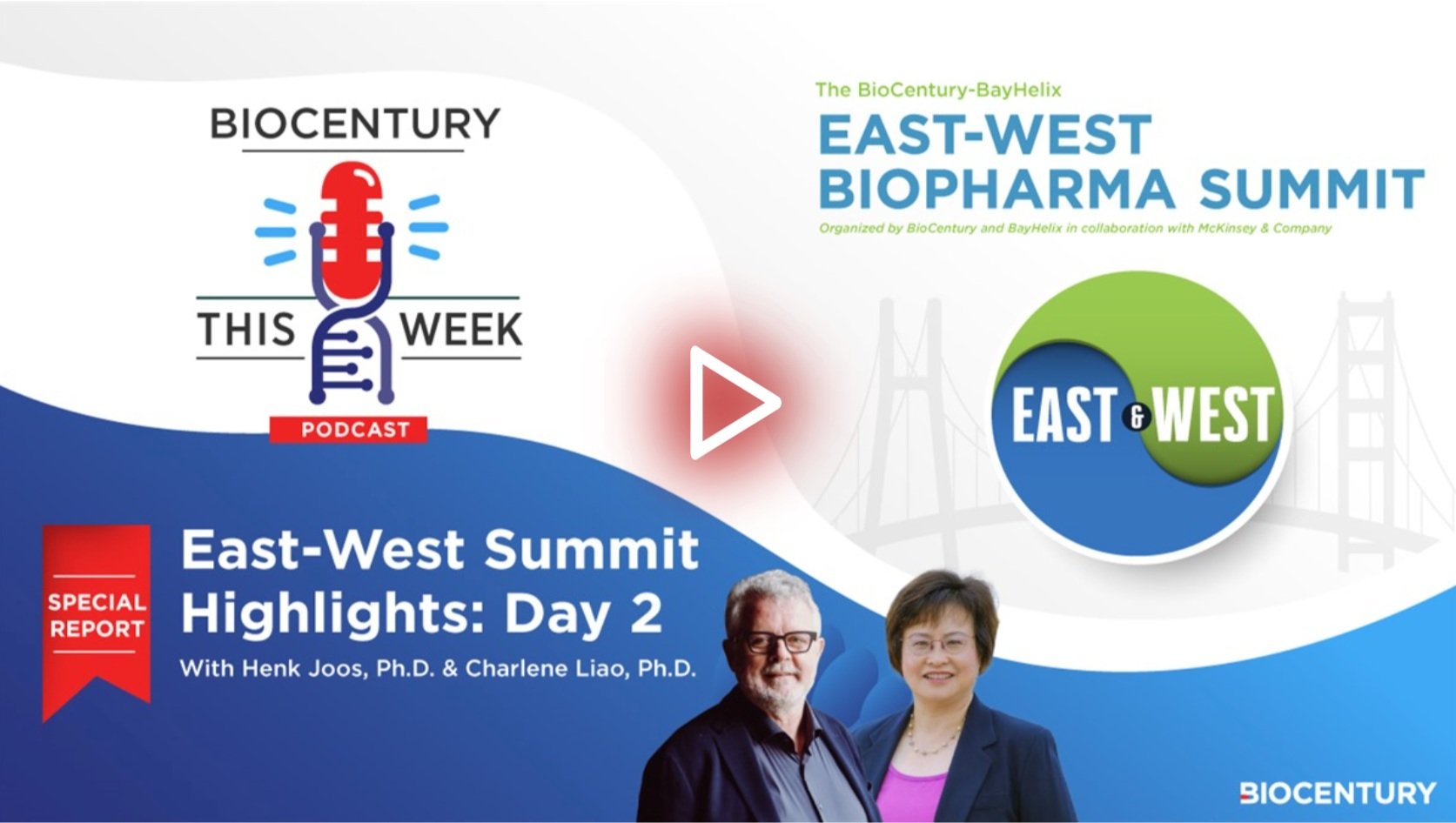 BioCentury This Week: East-West Summit Highlights Part 2
